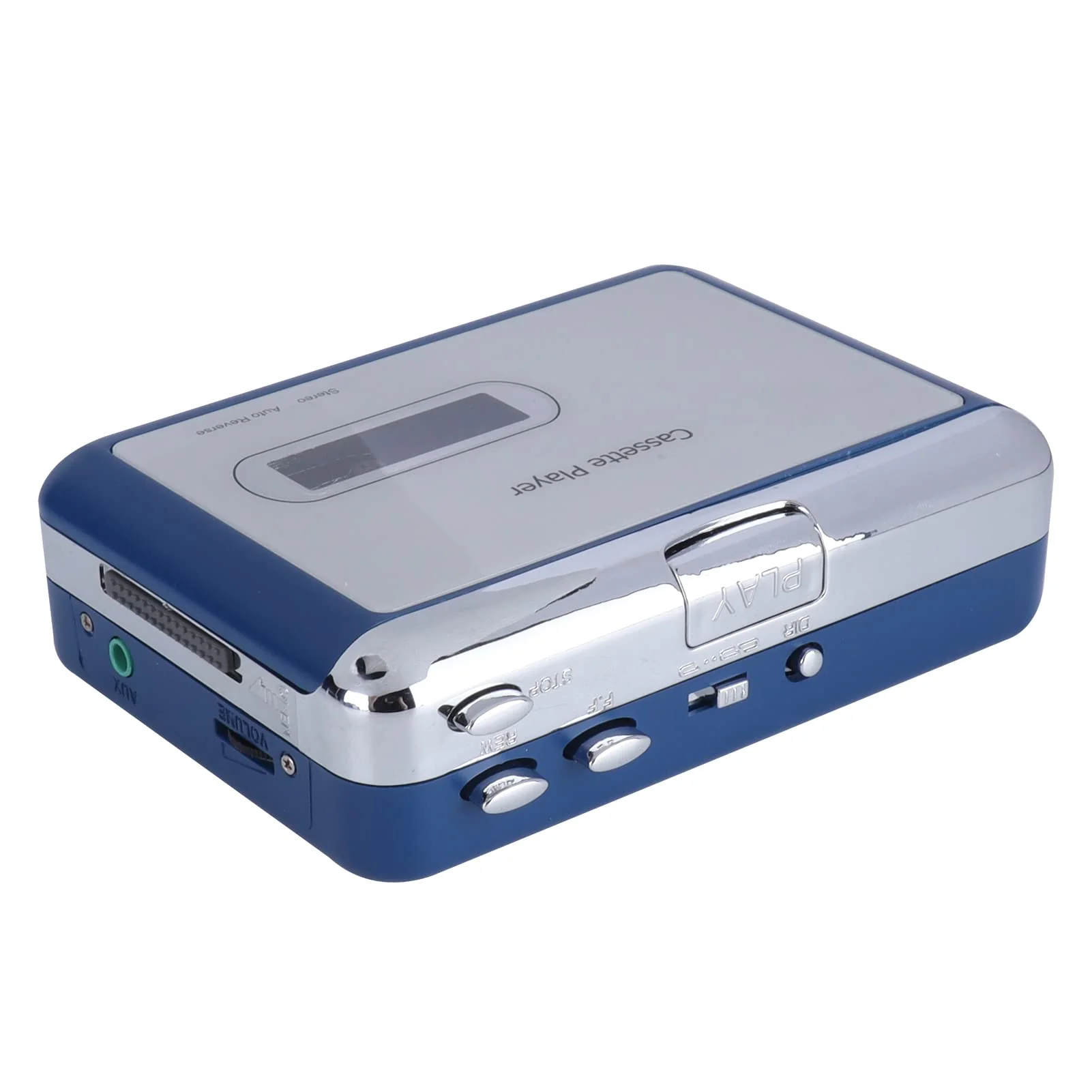 Bluetooth Cassette Player, ABS Auto Reverse Tape Player Bluetooth Output to Headphone Speaker with Automatic Tape Flip - Image 7