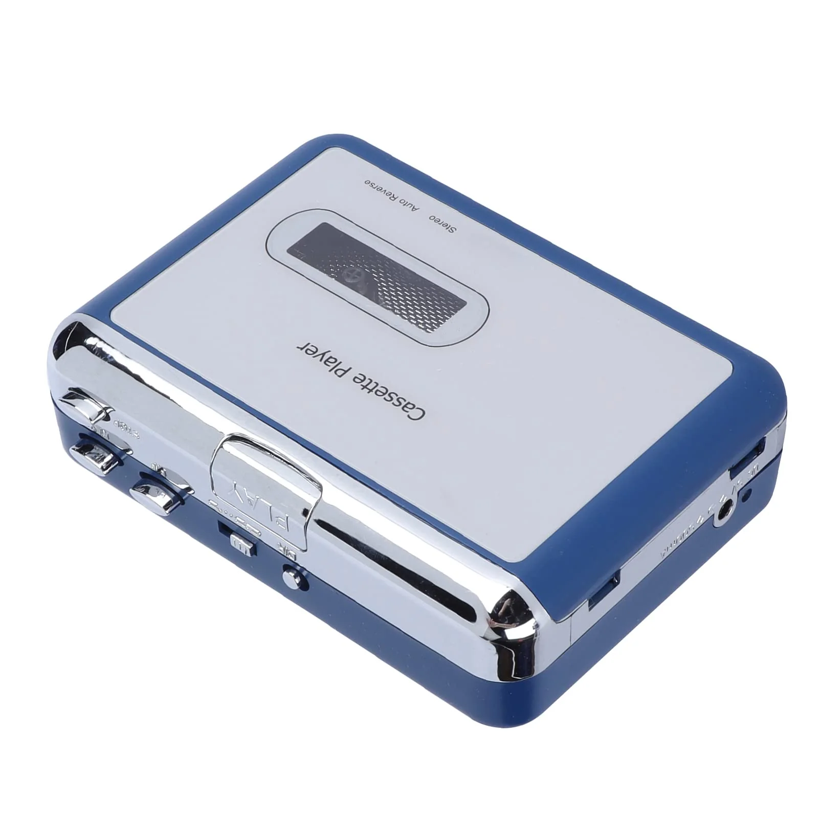 Bluetooth Cassette Player, ABS Auto Reverse Tape Player Bluetooth Output to Headphone Speaker with Automatic Tape Flip - Image 9