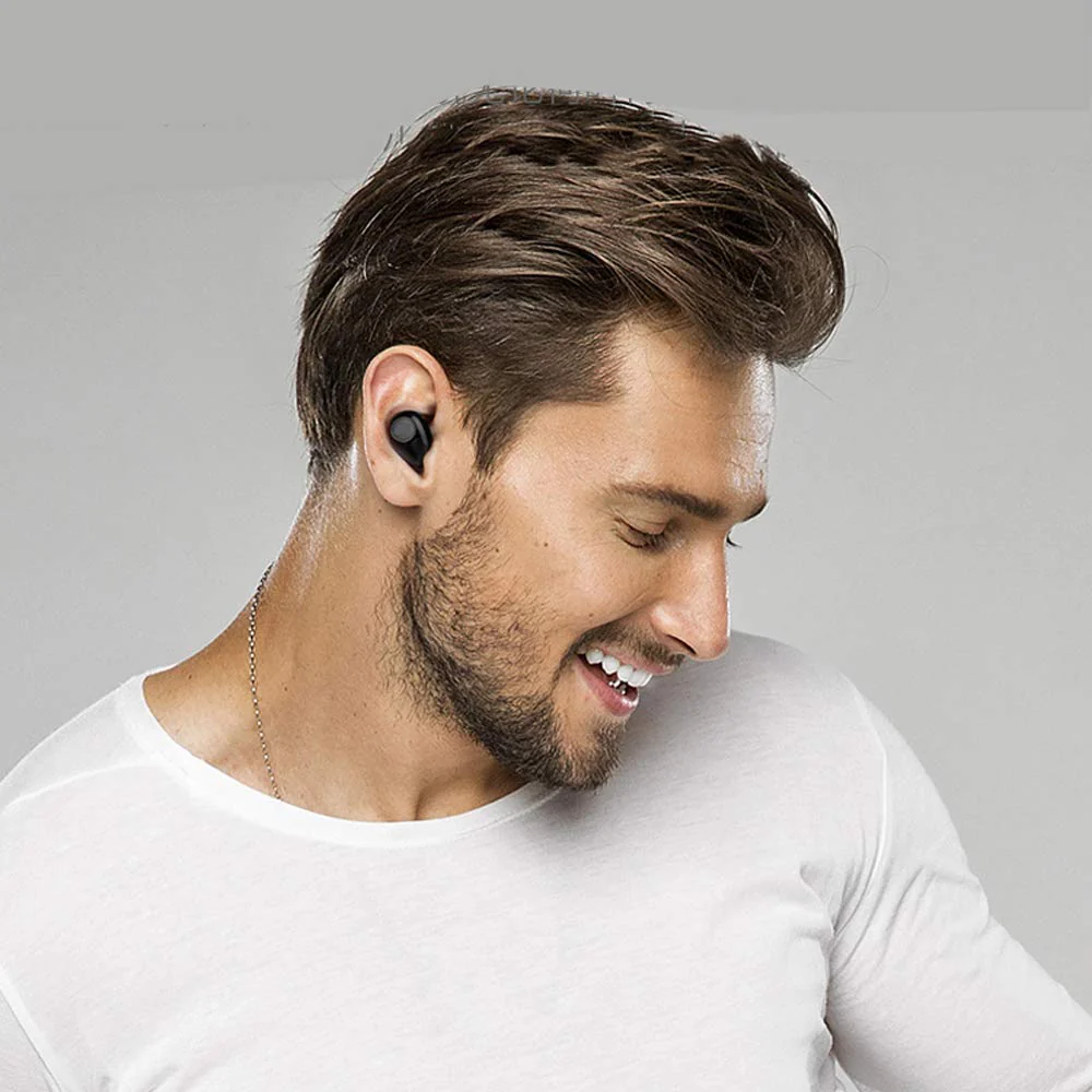Bluetooth Earbud 10 Hrs Playtime, Single Wireless Earphone, Mini Bluetooth Headset Hands-free Car Headphone, Cell Phone Bluetooth Earpiece for iPhone Samsung Android Phones PC TV Audiobook - Image 4