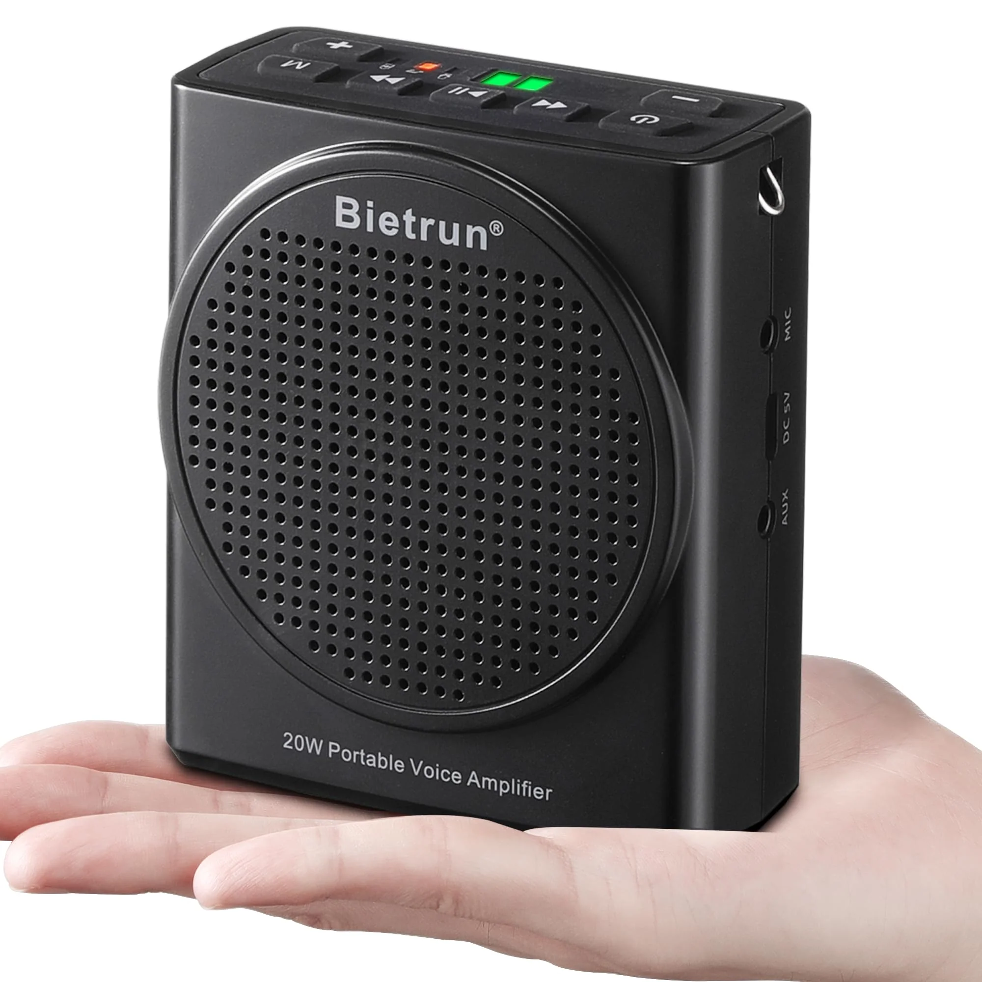 Bluetooth Voice Amplifier for Teachers, Portable Rechargeable Mini Voice Amplifier with Wired Microphone Headset, PA System Megaphone Speaker for Teachers, Singing, Training, Presentation, Tour Guide - Image 11