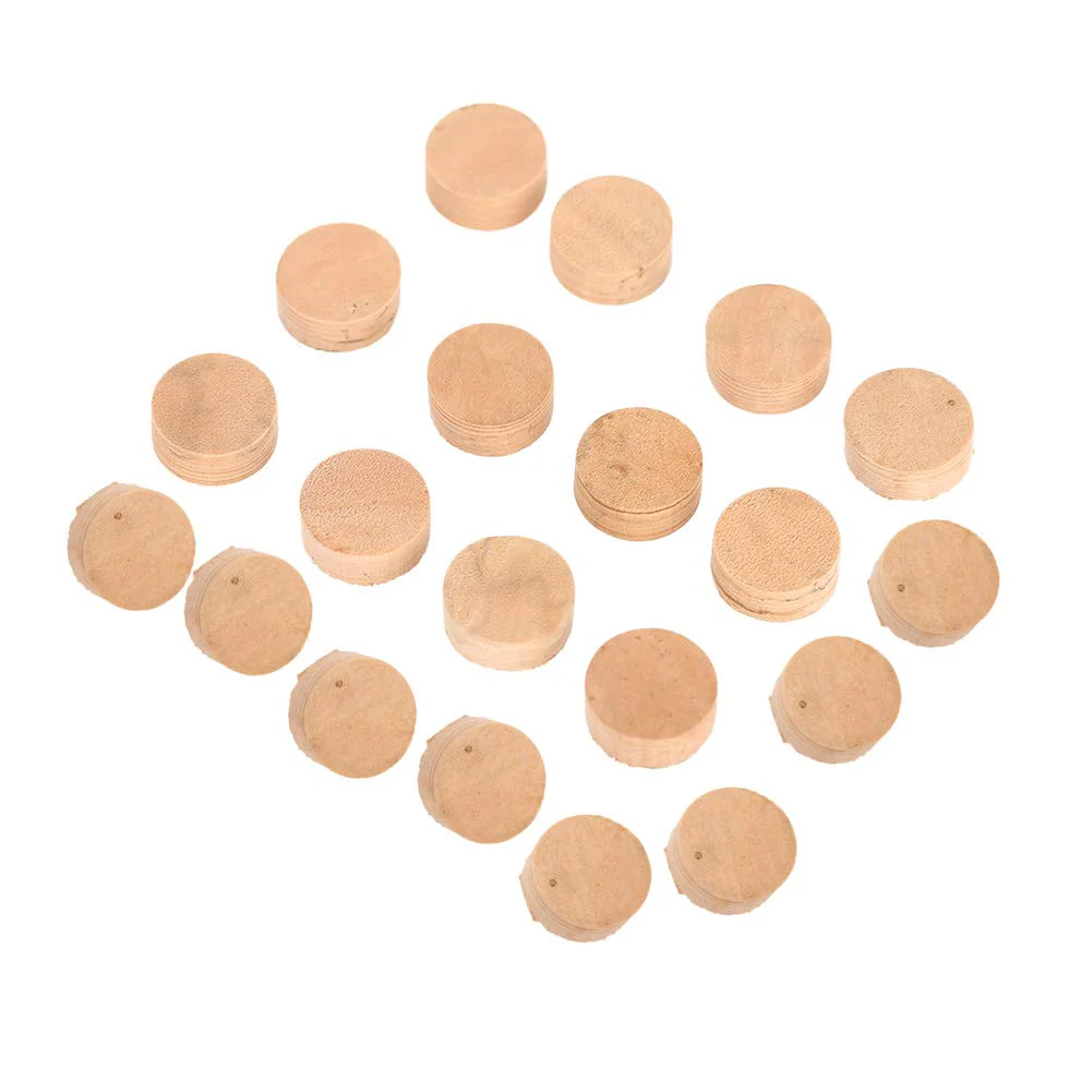 Bnineteenteam 20Pcs 9.5mm Trumpet Cork Pads, Trumpet Repairing Cork Pads, Brown - Image 2