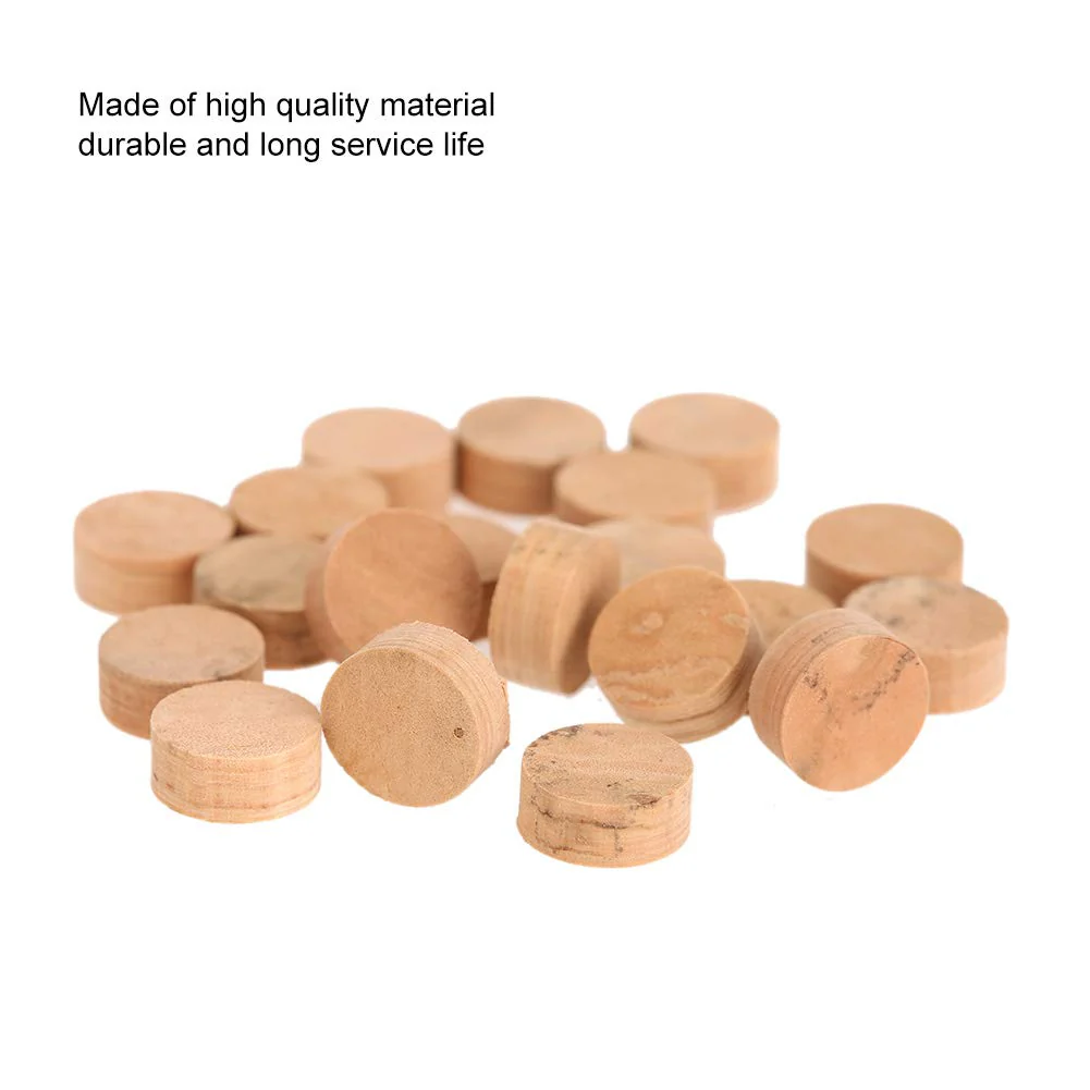 Bnineteenteam 20Pcs 9.5mm Trumpet Cork Pads, Trumpet Repairing Cork Pads, Brown - Image 7