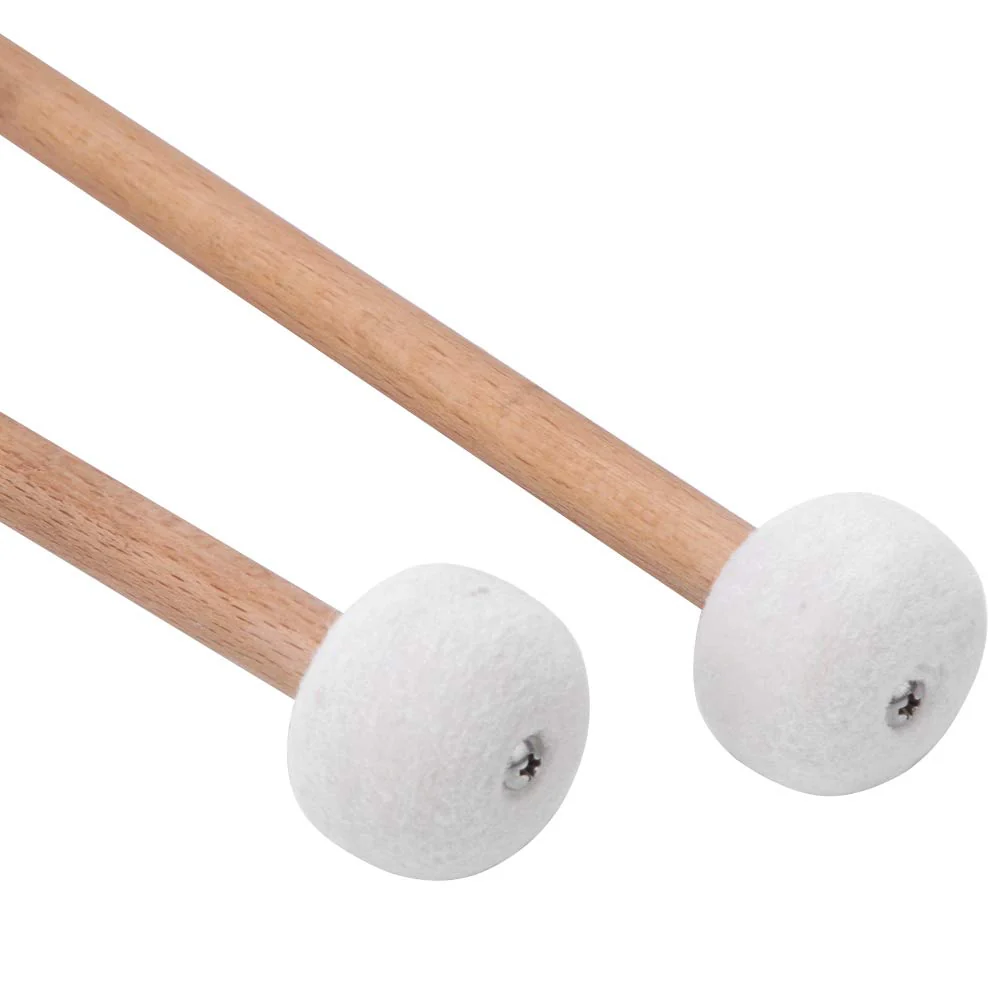 Bnineteenteam 2Pcs Timpani Mallet Timpani Stick Snare Drum Mallet with Felt Head for Marching Band Snare Drum - Image 5