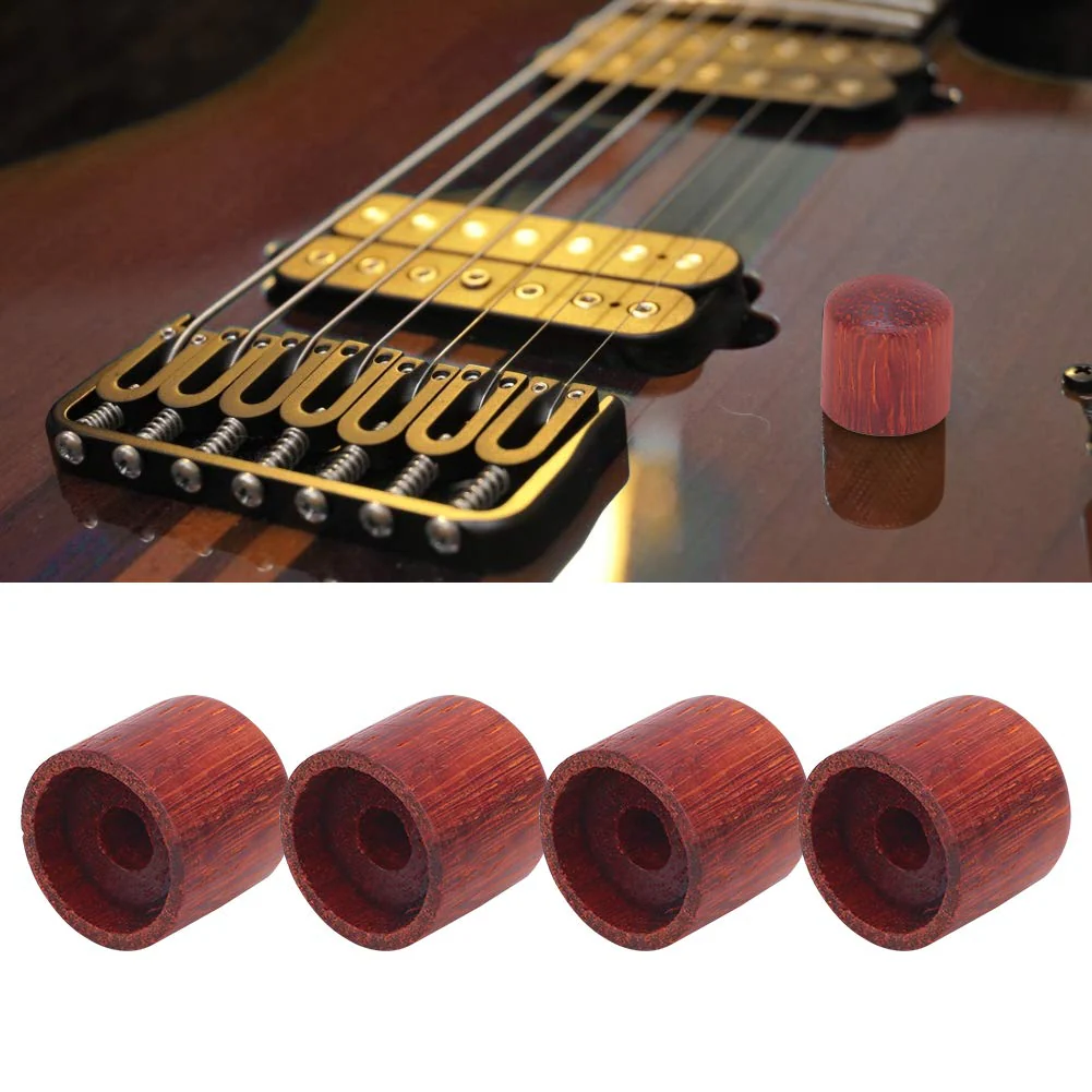 Bnineteenteam 4PCS Guitar Tone Knob Electric Guitar Parts Control Knob Guitar Control Knobs Maple Wood Guitar Bass Accessories Playing Accessories - Image 3