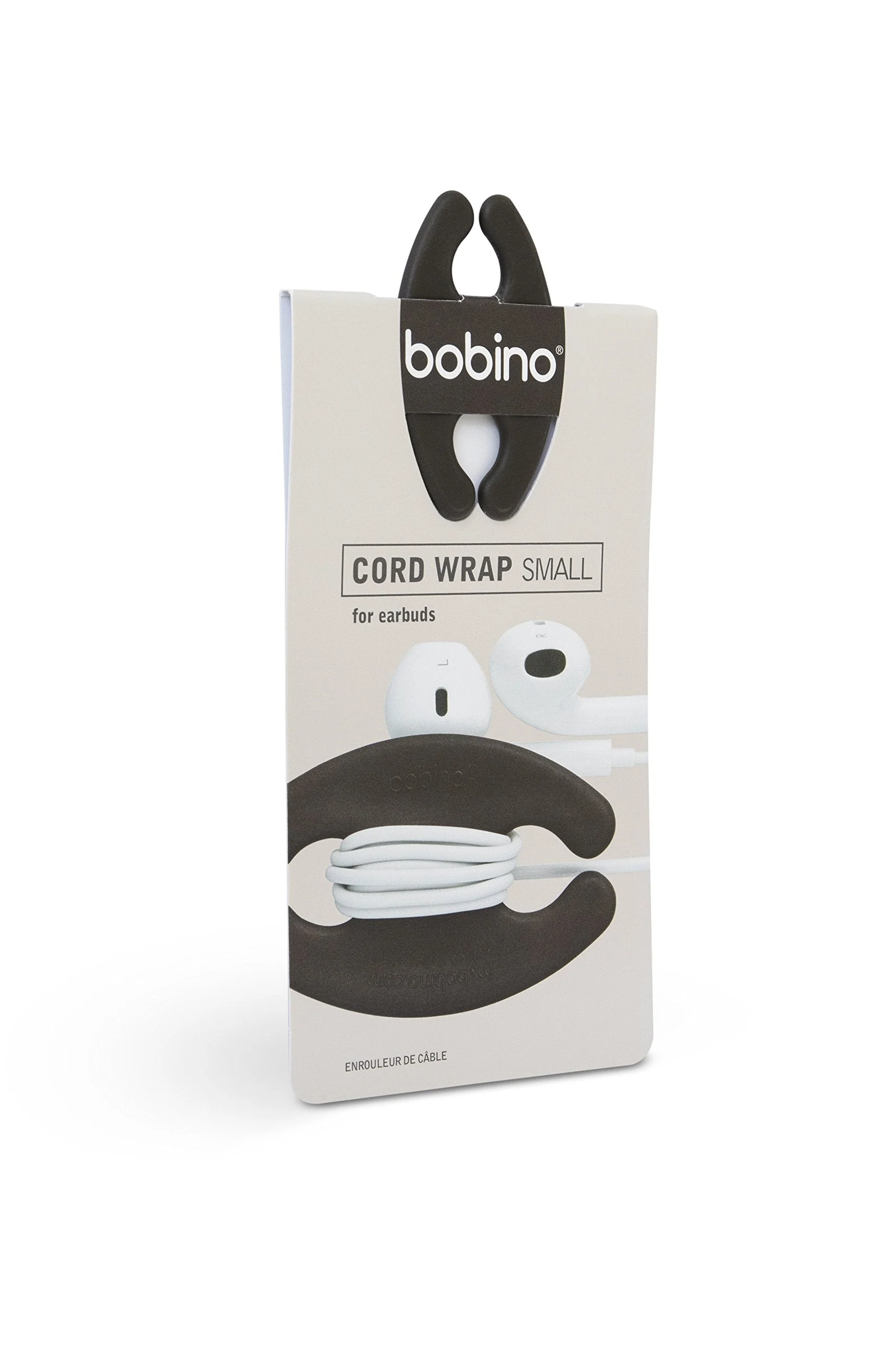 Bobino Cord Wrap - Multiple Sizes - Charcoal - Stylish Cable and Wire Management/Organizer (Small) zzzz-s - Image 2