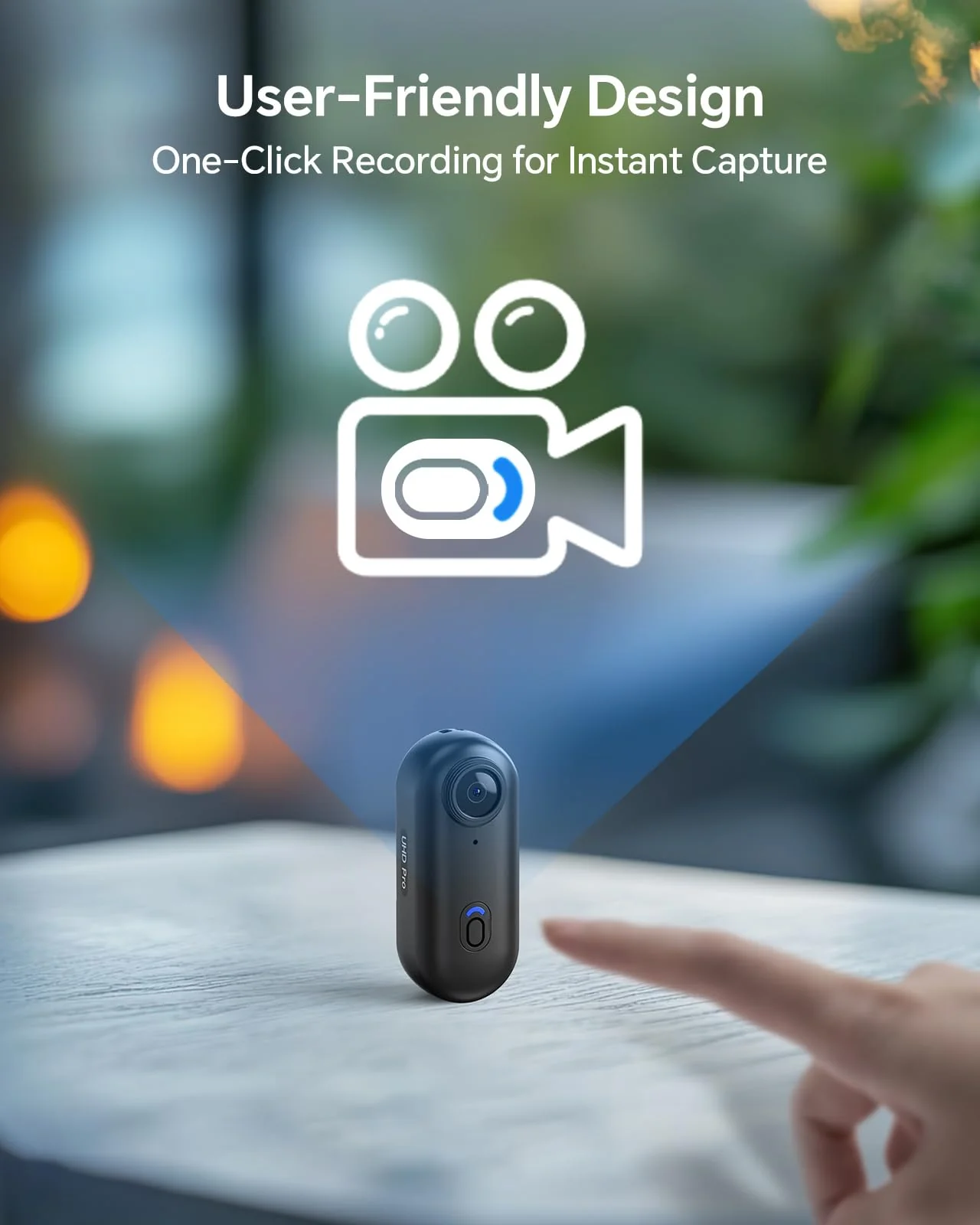 BOBLOV W4 2K Mini Body Camera, Wearable 64GB Camera with 360°Rotatable Clip & Magnetic Clip, 120 Minutes for recording, Easy to Use and Take for Lecture, Traveling, Pet Walking and Outdoors Activities BL64GB - Image 5
