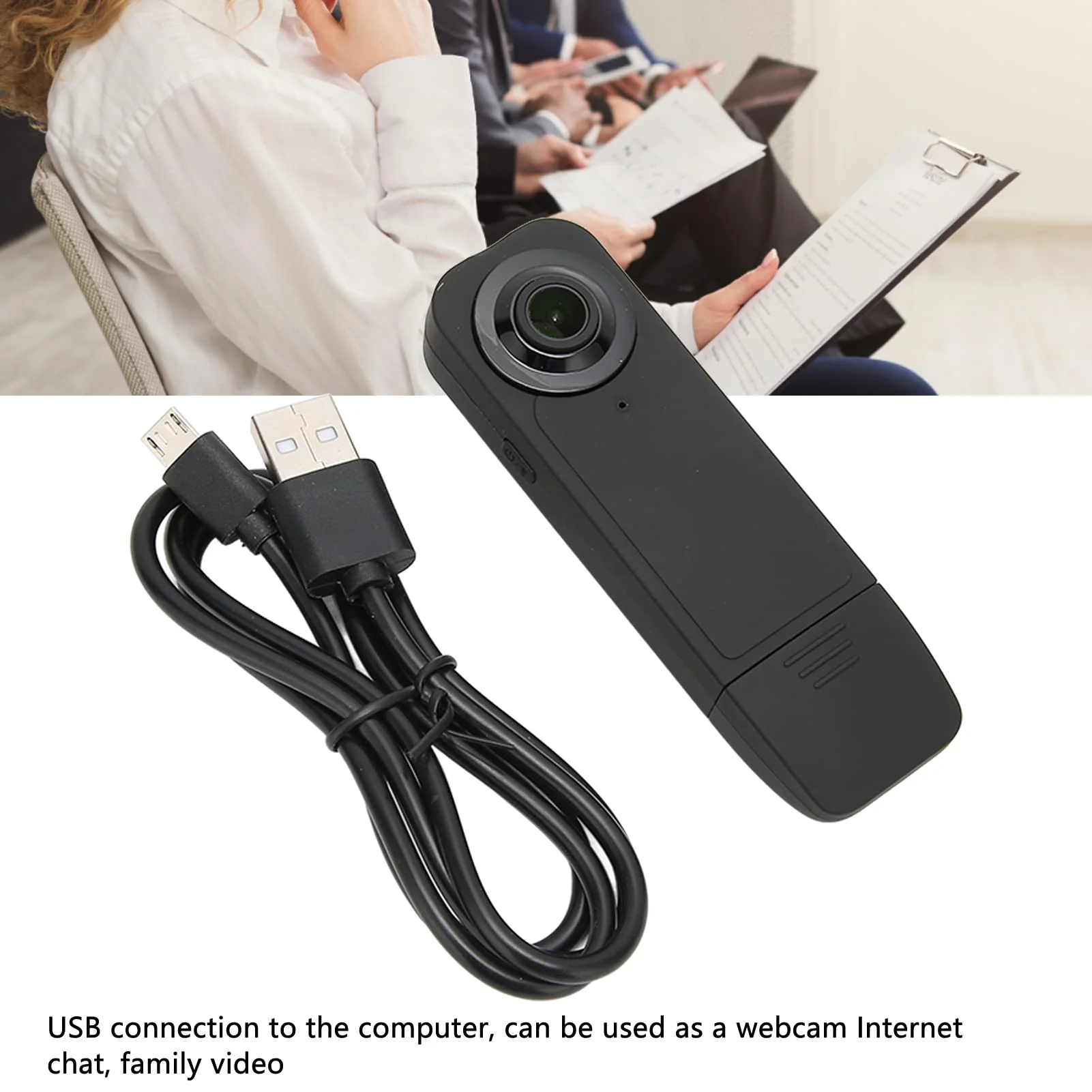 Body Camera, Portable HD 1080P Ergonomic Light Weight Wearable Camera Body Video Recorder Outdoor Body Action Camera,for Law Enforcement, Security Guard, Home - Image 5