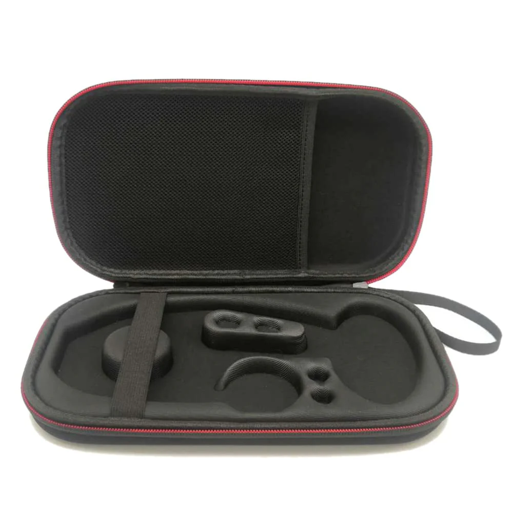 BOFRHME Hard EVA Portable Stethoscope Carry Case Storage Box Cover Mesh Mesh for III Stethoscope Organiser Bag, black, Casual