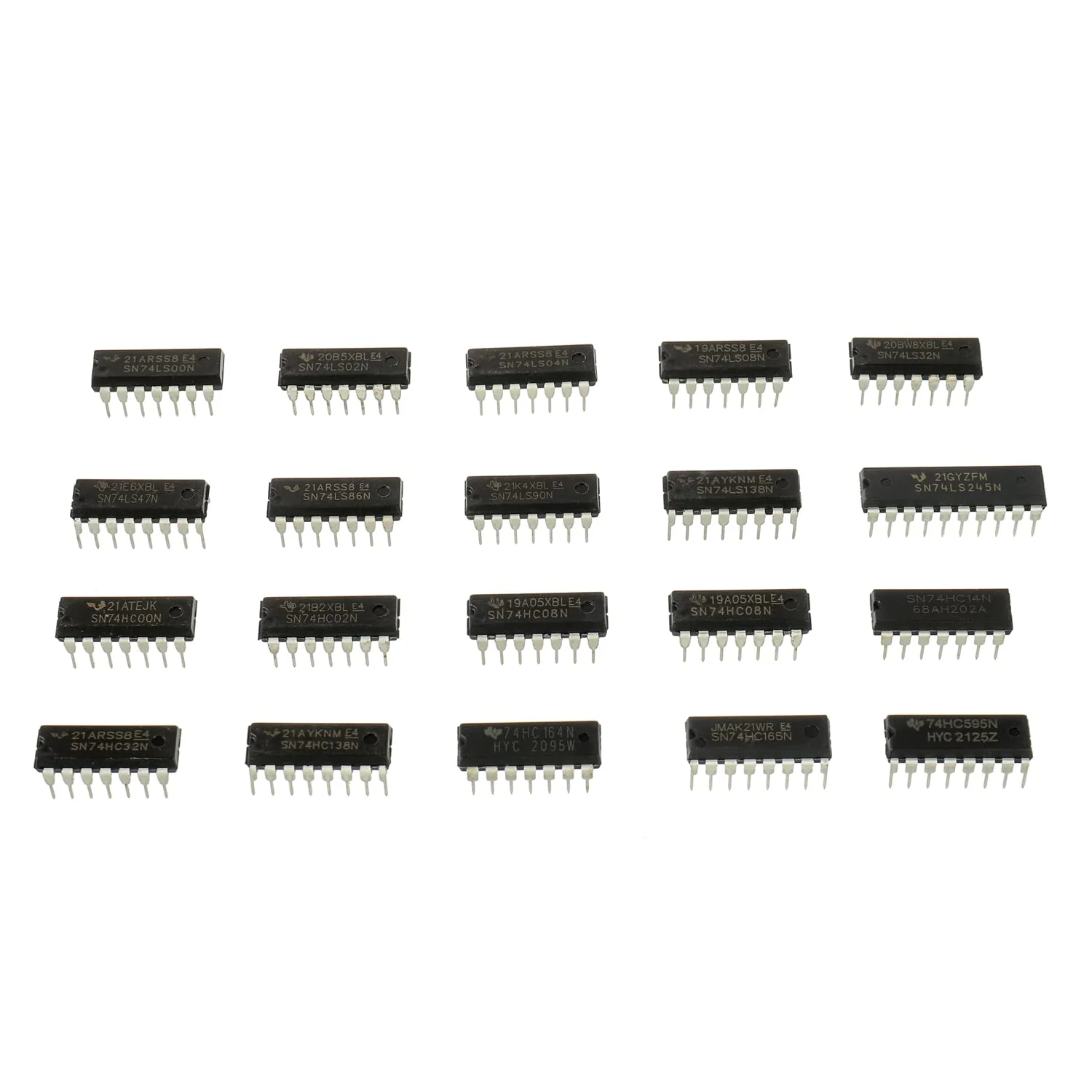 BOJACK 20 Values 50pcs SN74LS and SN74HC Series Low Power Logic IC Chip Assortment Kit for IC Chip Work - Image 3