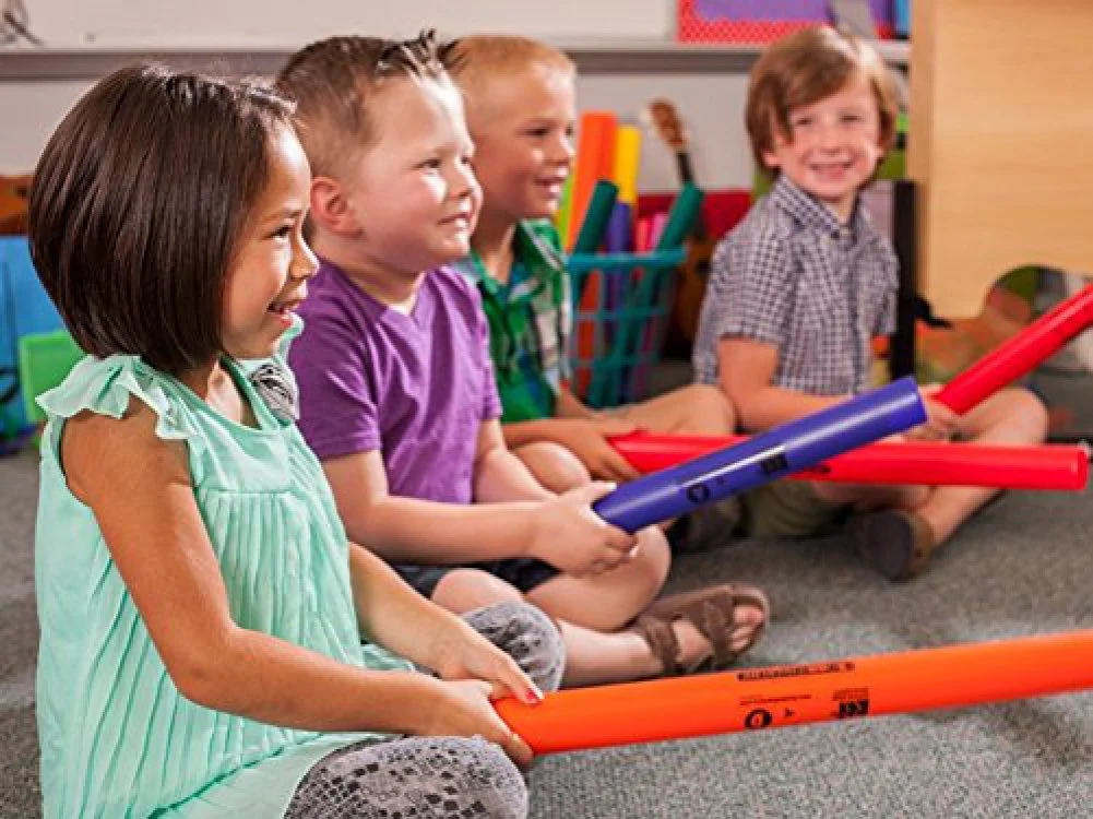 Boomwhackers® C Major Diatonic Scale Set with Octavator Caps 8-Pack - Image 5