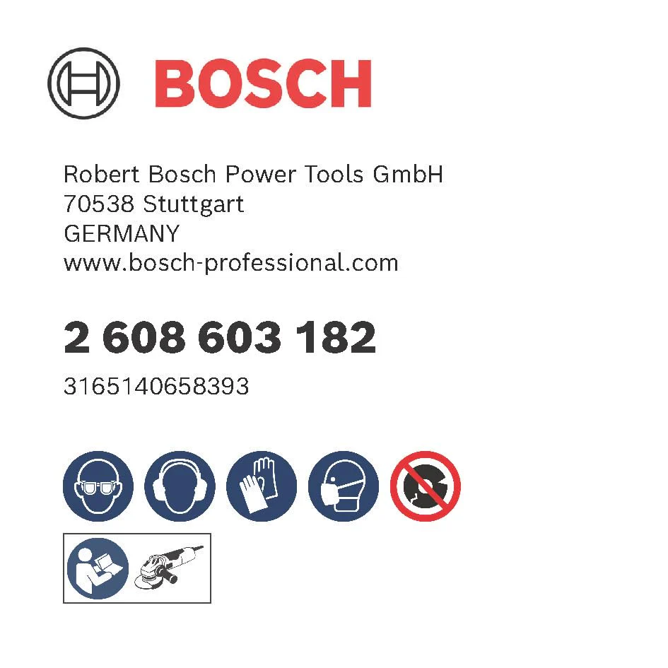Bosch 1x PRO Metal Longlife Grinding Disc for Small Angle Grinder and Bore 22.23 mm (for Steel, Ø 125 mm, Professional Accessory Small Angle Grinder) Grey - Image 6