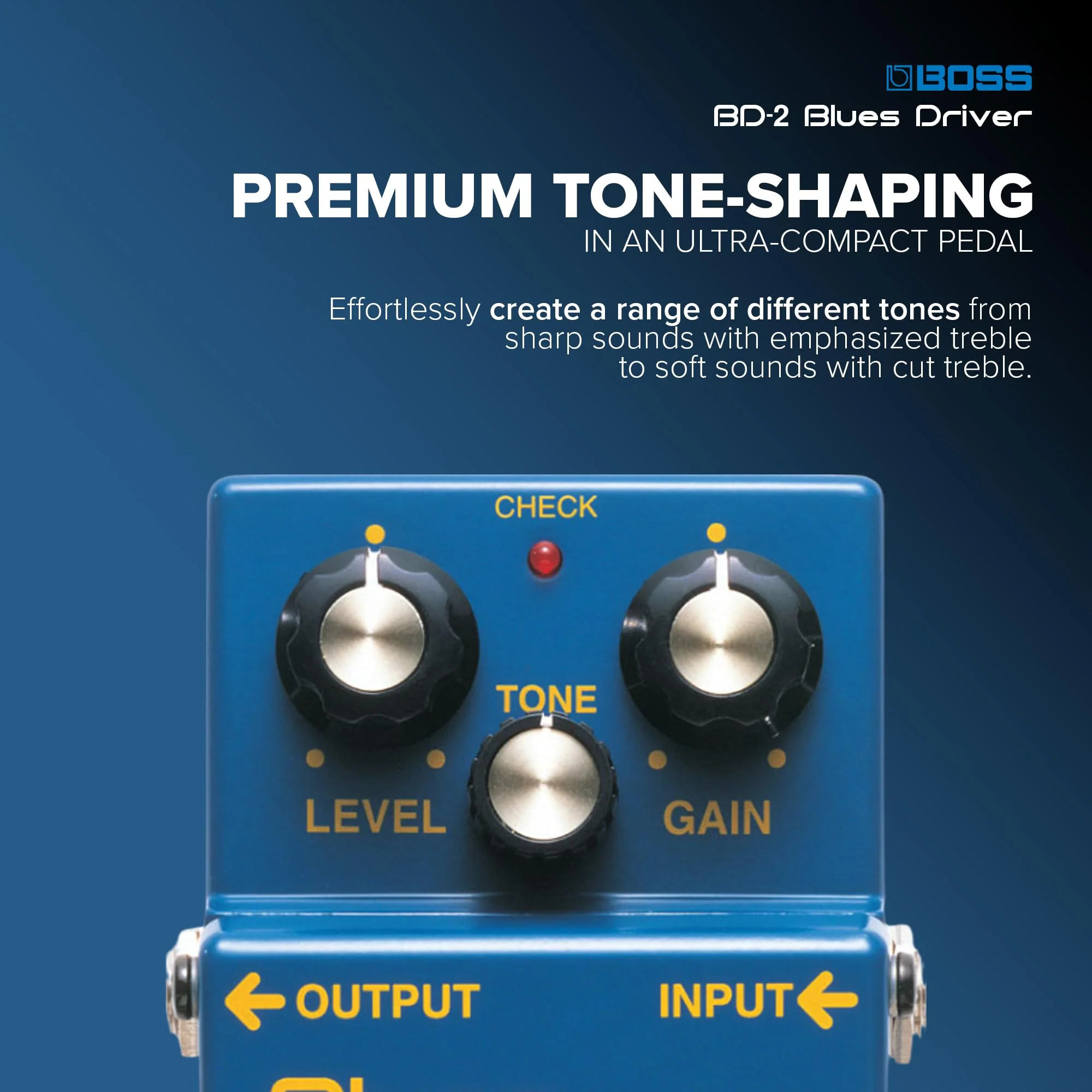 Boss BD-2 Blues Driver Guitar Effects Pedal Standard - Image 4