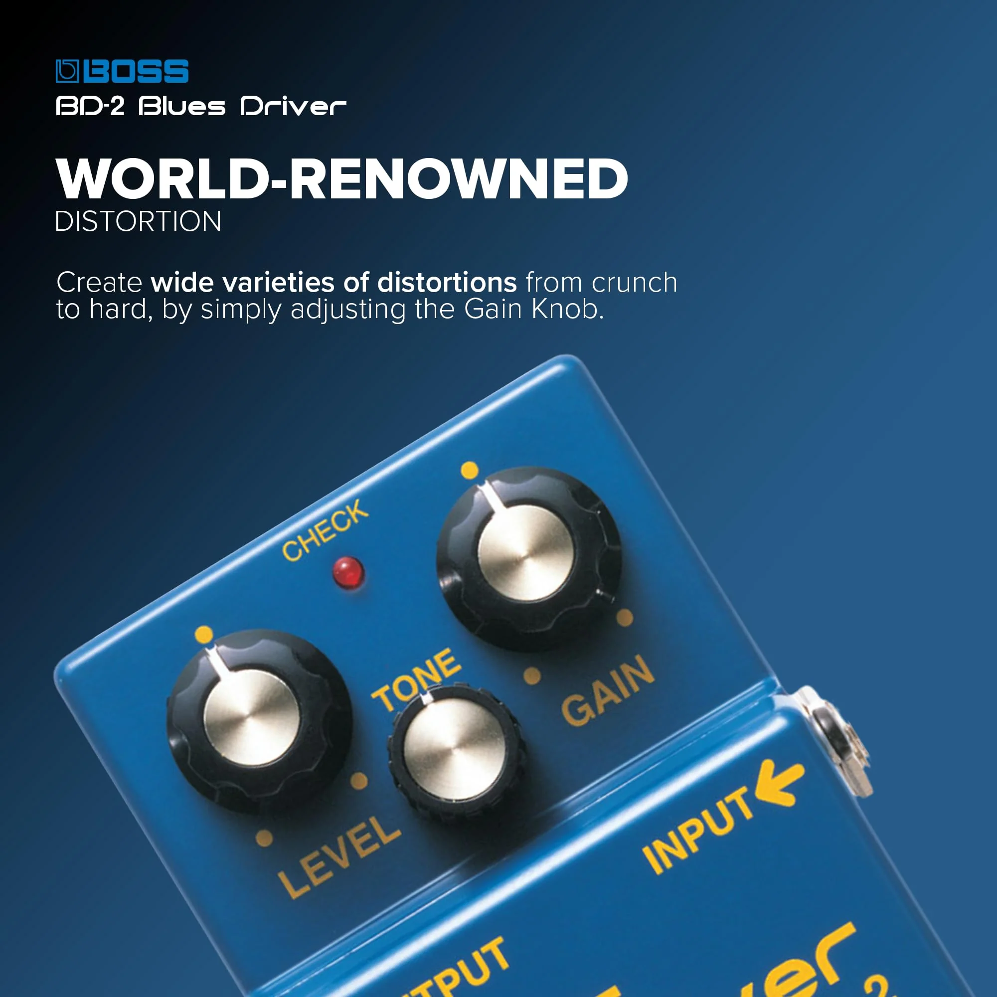 Boss BD-2 Blues Driver Guitar Effects Pedal Standard - Image 5