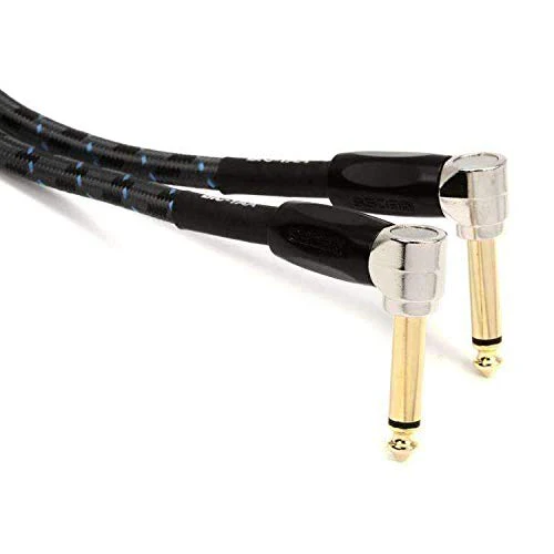 BOSS BIC-1AA Studio Grade Instrument Cable Angled/Angled Single 1ft - Image 4