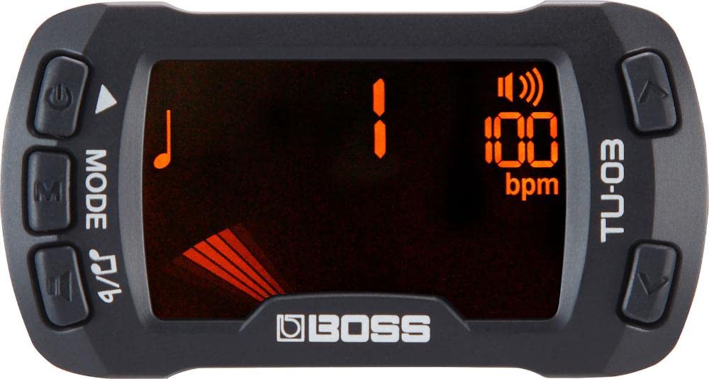 BOSS TU-03 Clip-on Tuner & Metronome (TU-03) Tuner + Metronome - Image 2