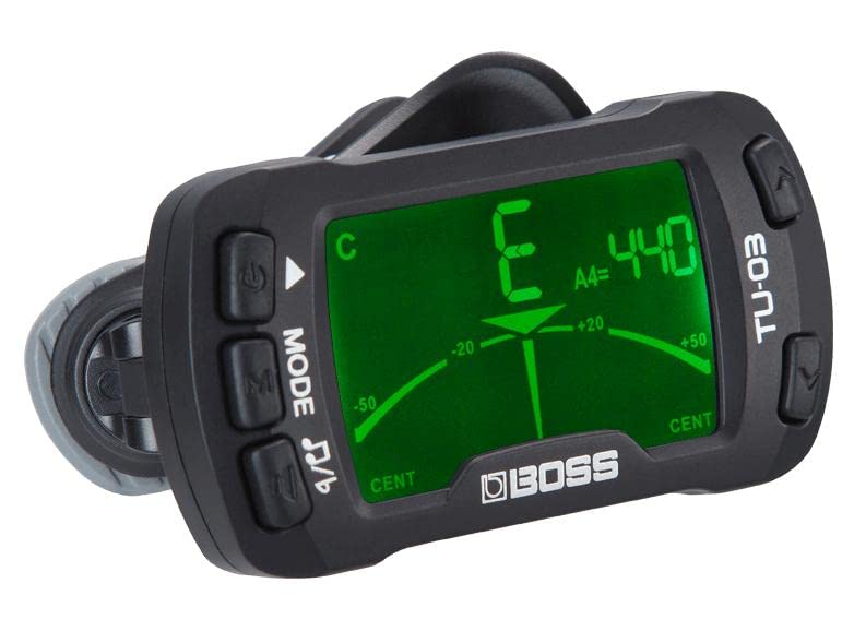 BOSS TU-03 Clip-on Tuner & Metronome (TU-03) Tuner + Metronome - Image 7