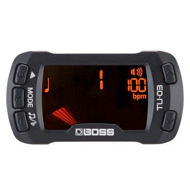 BOSS TU-03 Clip-on Tuner & Metronome (TU-03) Tuner + Metronome - Image 8