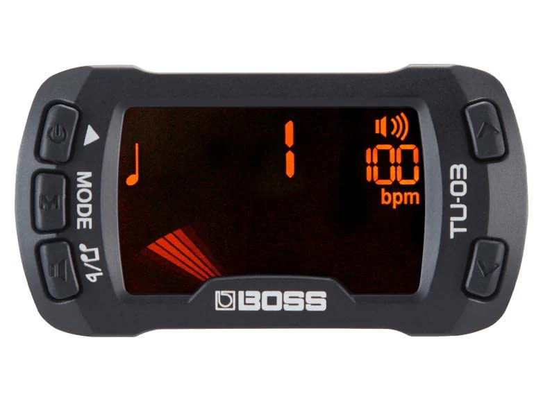 BOSS TU-03 Clip-on Tuner & Metronome (TU-03) Tuner + Metronome - Image 9