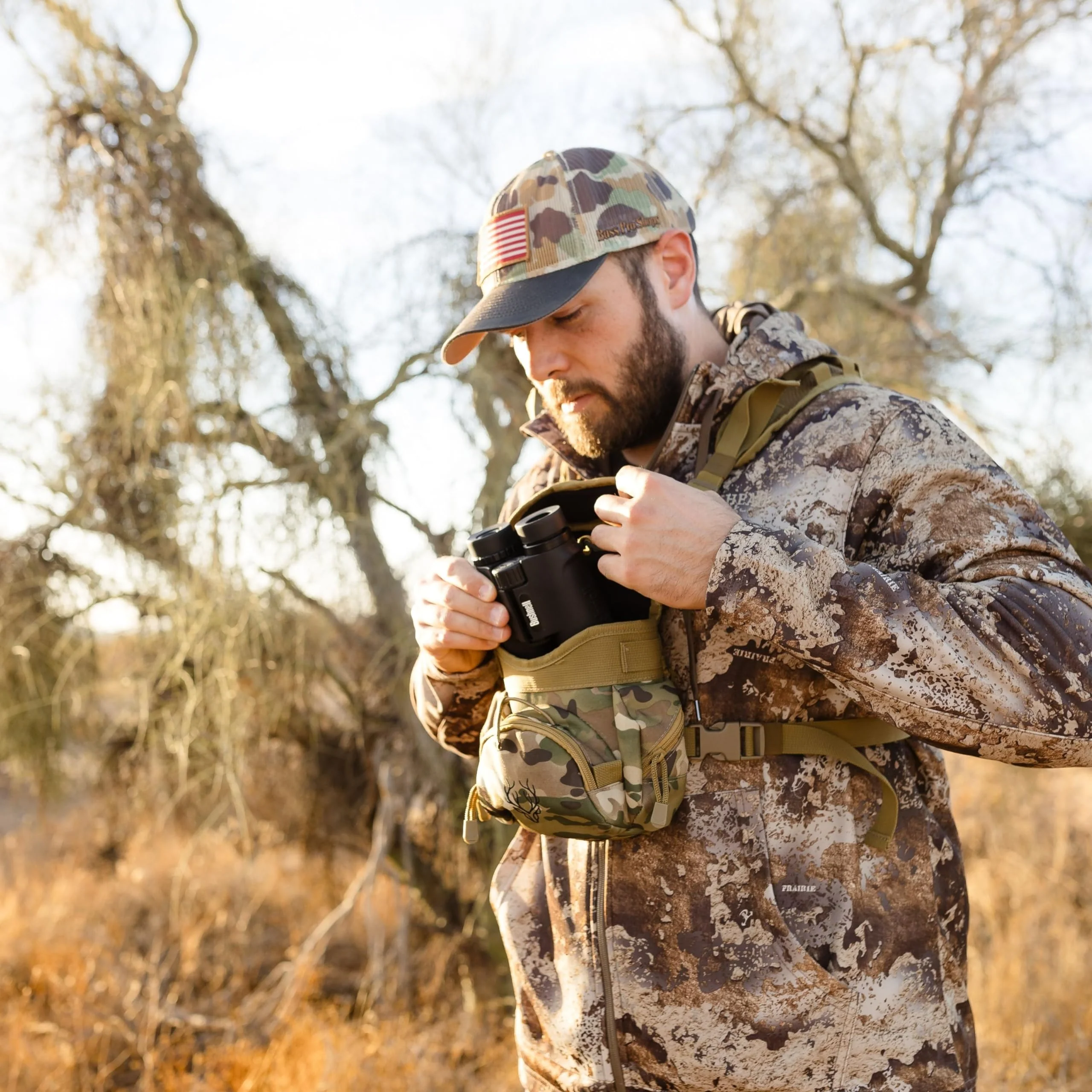 Boundless Performance Binocular Harness Chest Pack - Our Bino harness case is great for hunting, hiking, and shooting Multi - Image 5