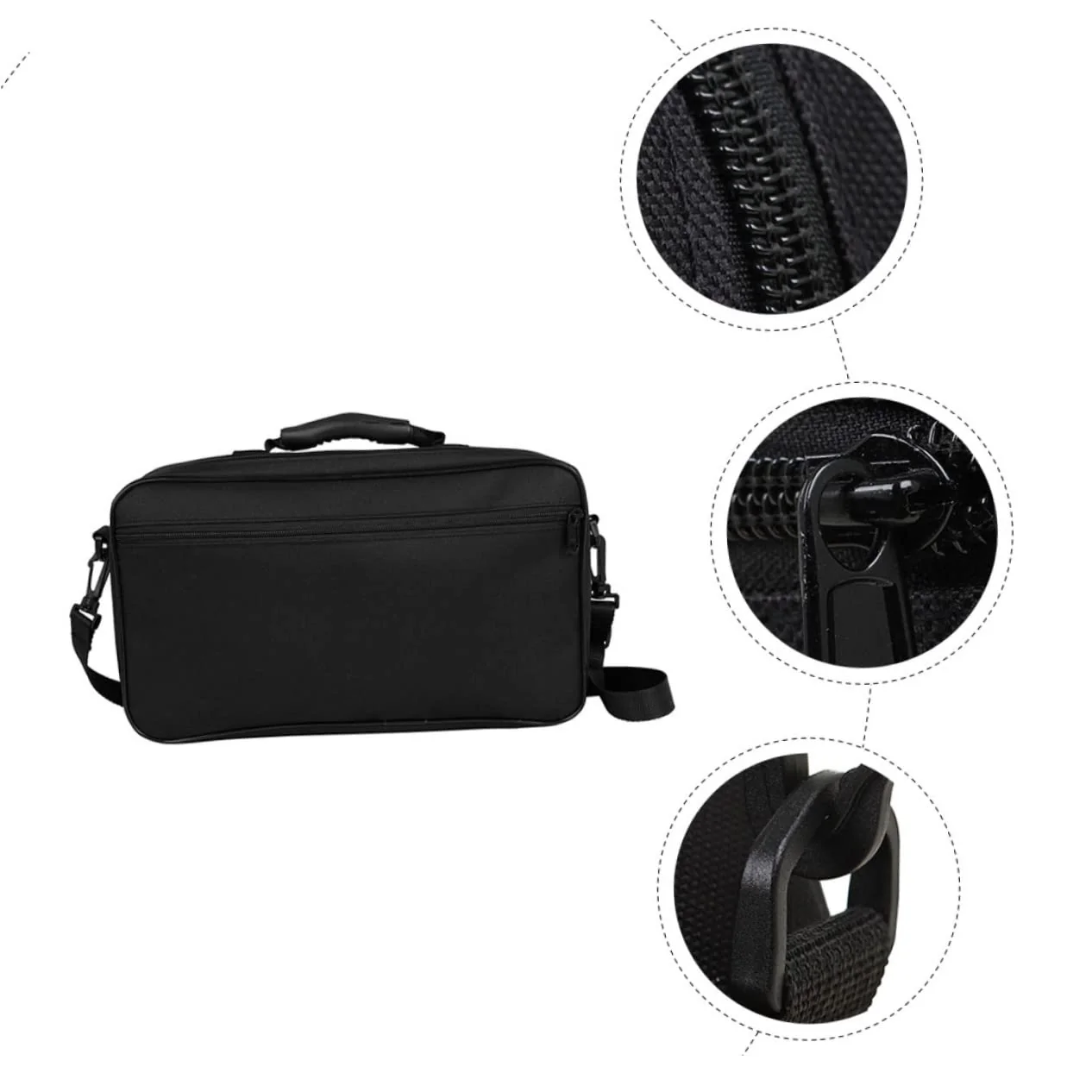 Box Musical Instrument Storage Bag Storage Bag Organizer Saxophone Accessories Bags Organizer Clarinet Carry Bag Bass Clarinet Case Oboe Case Bag Clarinet Holding Bag Clarinet Box - Image 2