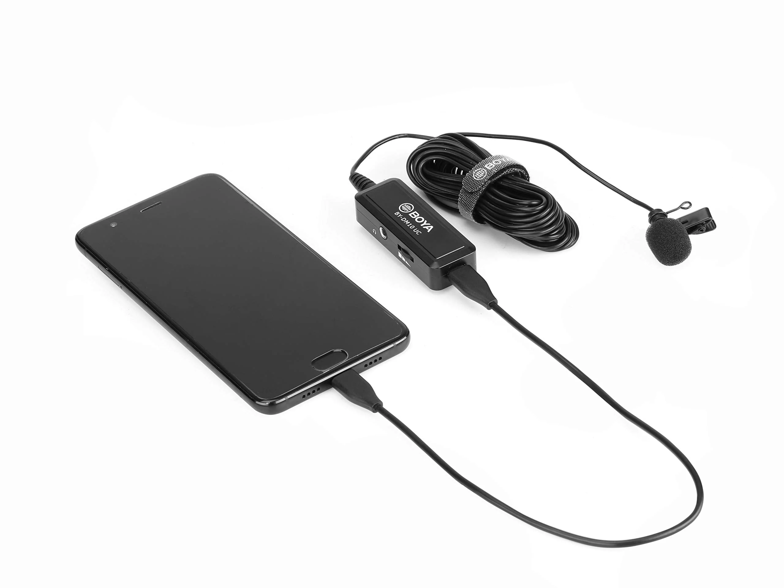 BOYA BY-DM10UC Digital Omnidirectional Lavalier Microphone with USB-C & USB Output Cables for Android Smartphones, Tablets & MAC/PC Computers - Image 3