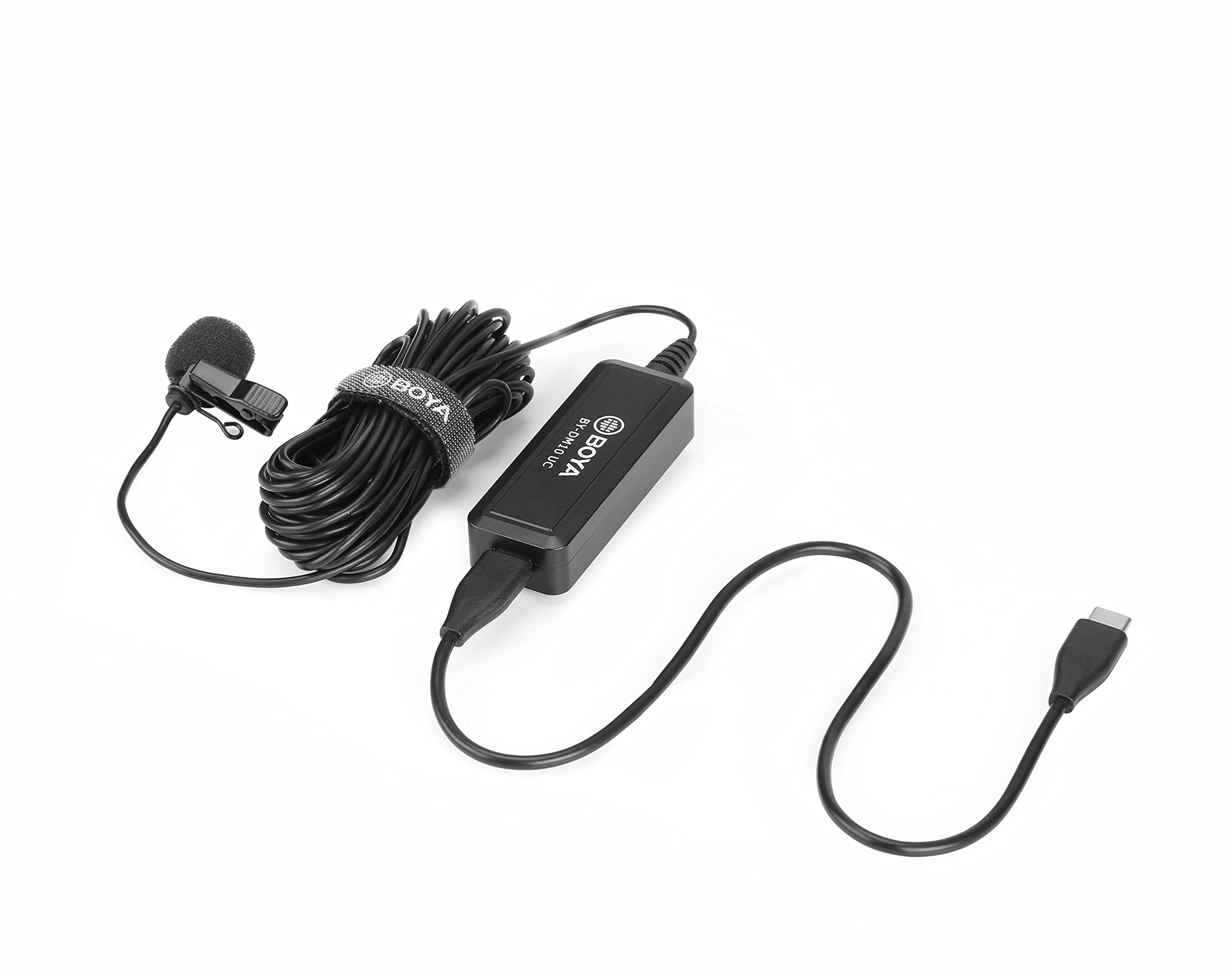 BOYA BY-DM10UC Digital Omnidirectional Lavalier Microphone with USB-C & USB Output Cables for Android Smartphones, Tablets & MAC/PC Computers - Image 4
