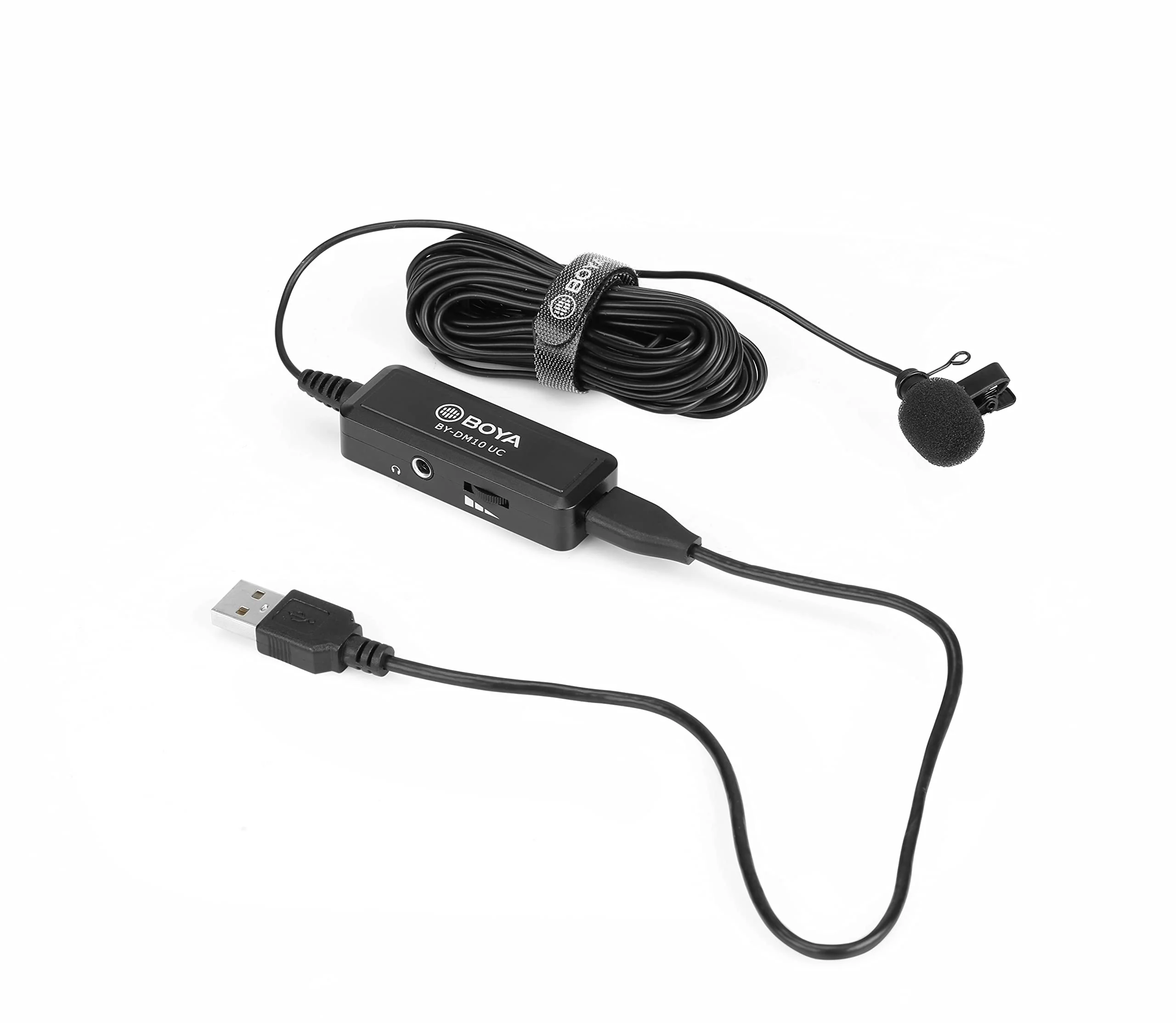 BOYA BY-DM10UC Digital Omnidirectional Lavalier Microphone with USB-C & USB Output Cables for Android Smartphones, Tablets & MAC/PC Computers - Image 8