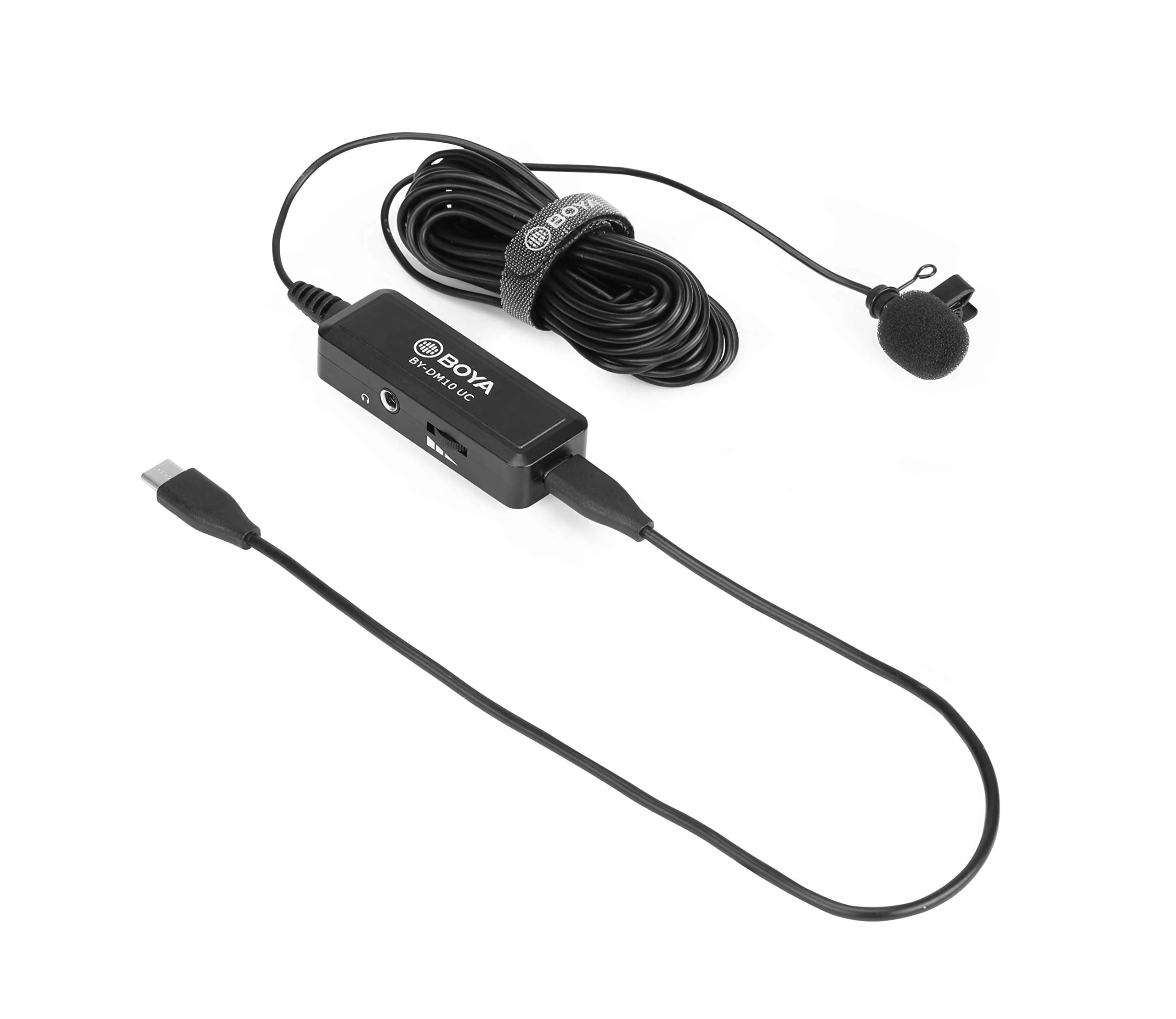 BOYA BY-DM10UC Digital Omnidirectional Lavalier Microphone with USB-C & USB Output Cables for Android Smartphones, Tablets & MAC/PC Computers - Image 9