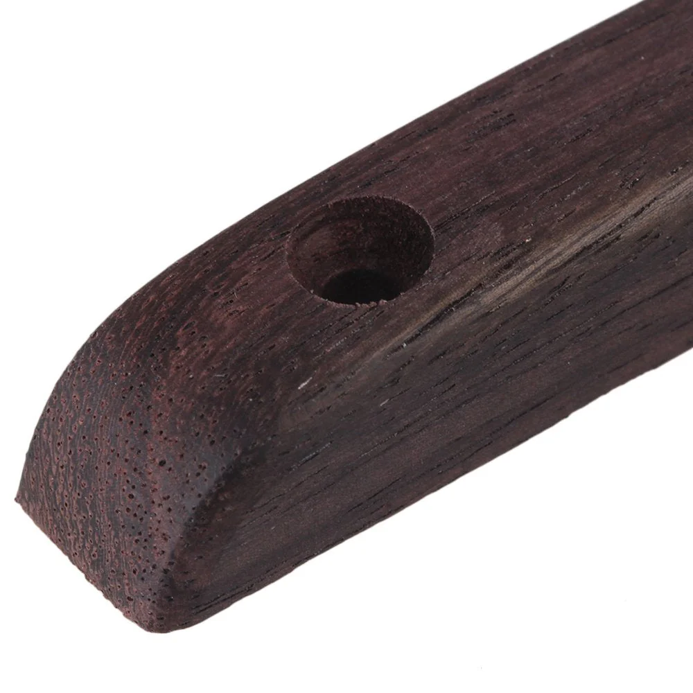 BQLZR 66mm Length Wooden Rosewood Thumb Rest Thumbrest with Mounting Screws for Bass Guitar Pack of 2 - Image 4