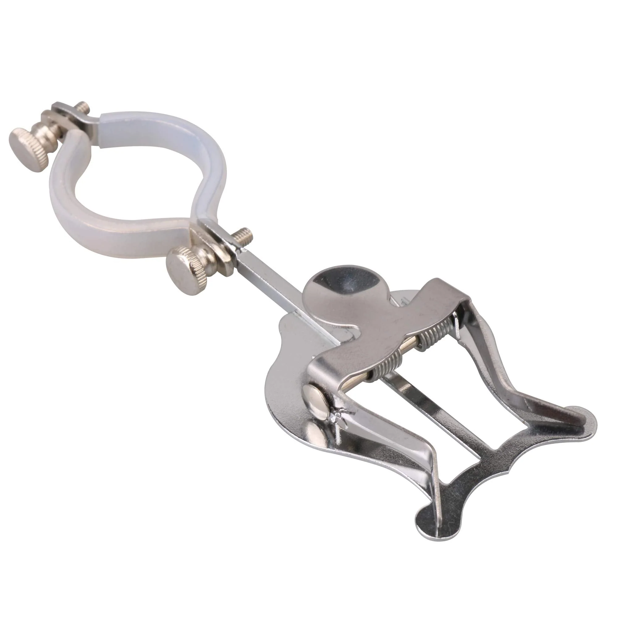 BQLZR Clarinet Lyre Holder for Marching Band,Cornet Music Clip Holder Metal Plating Lyre and Soft Rubber Mezzanine With Storage Bag and Wipes - Image 6