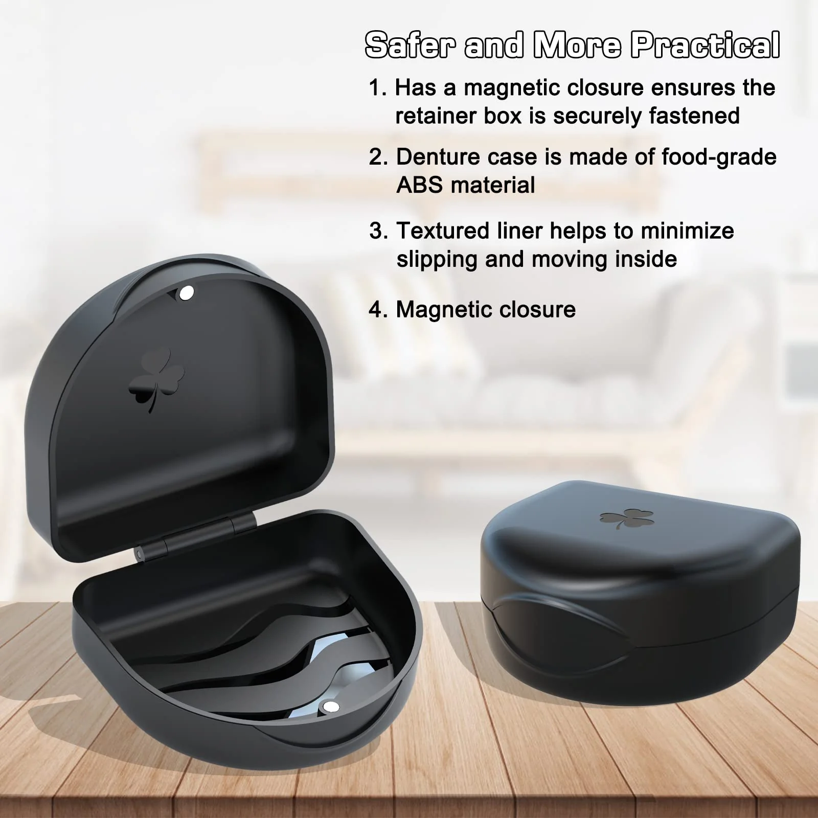 Braces Box Dento Box Rail Box (Also for Bite Splint, Grinding Splint) 1 Piece KFO Box (Black) - Image 5