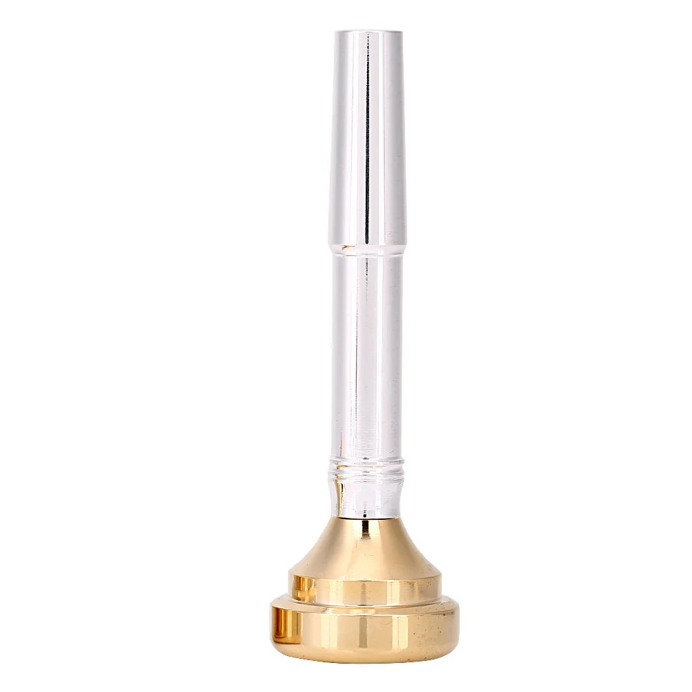 Brass Trumpet Mouthpiece Set, 1 1/2C 3C 5C 7C Mouthpiece Sizes with Storage Case - Image 2