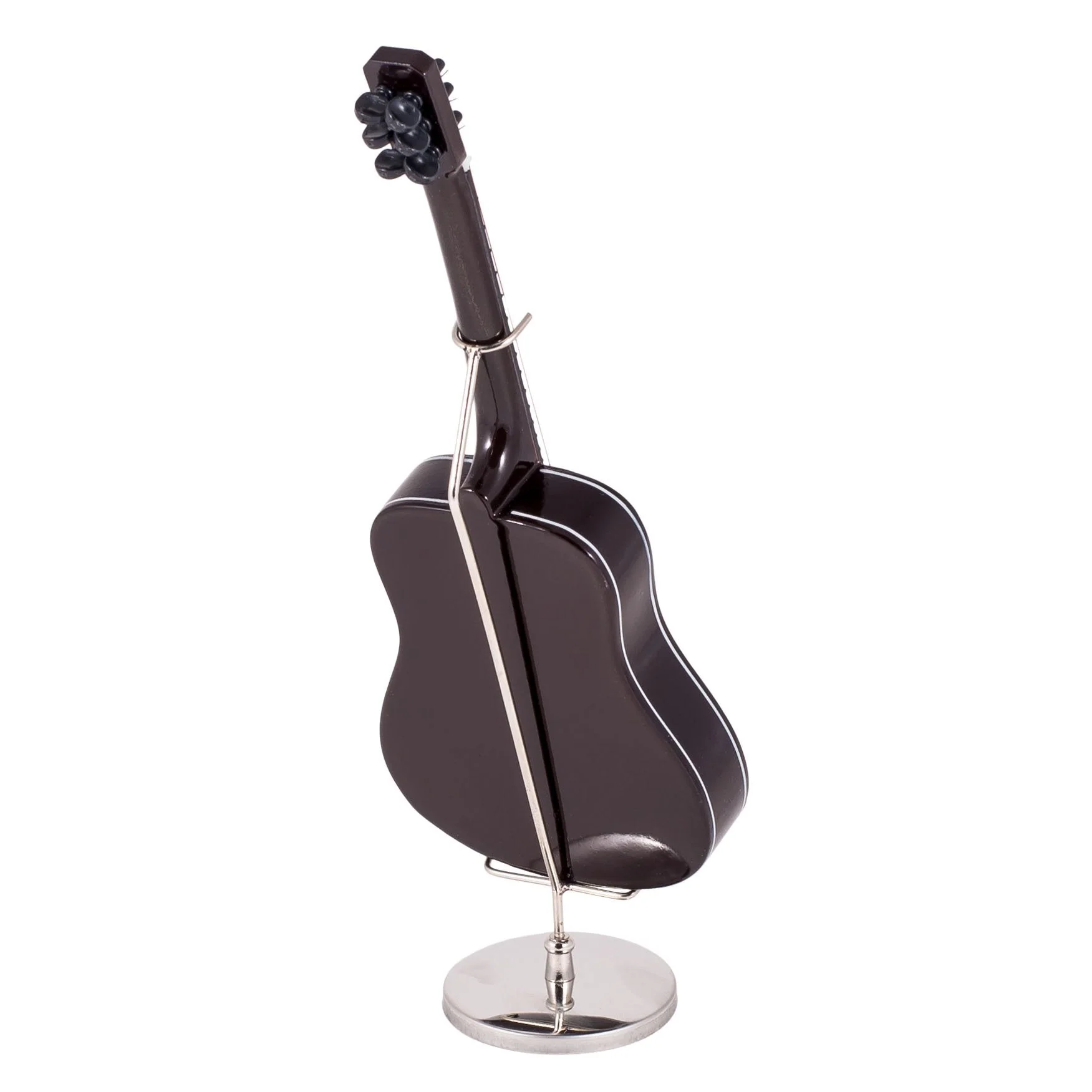 Broadway Gifts Co. Classic Steel String Guitar with Pick Guard Case and Stand Figurine 7 Inch New - Image 4