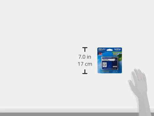 Brother Genuine P-touch TZE-231 Tape, 1/2" (0.47") Wide Standard Laminated Tape, Black on white, Laminated for Indoor or Outdoor Use, Water-Resistant, 0.47" x 26.2' (12mm x 8M), TZE231 Black on White Standard - Image 9