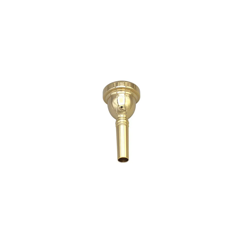 Btuty Alto Trombone Copper Mouthpiece Mouth Piece 6.5AL Trombone Mouthpiece (Gold) Gold - Image 3