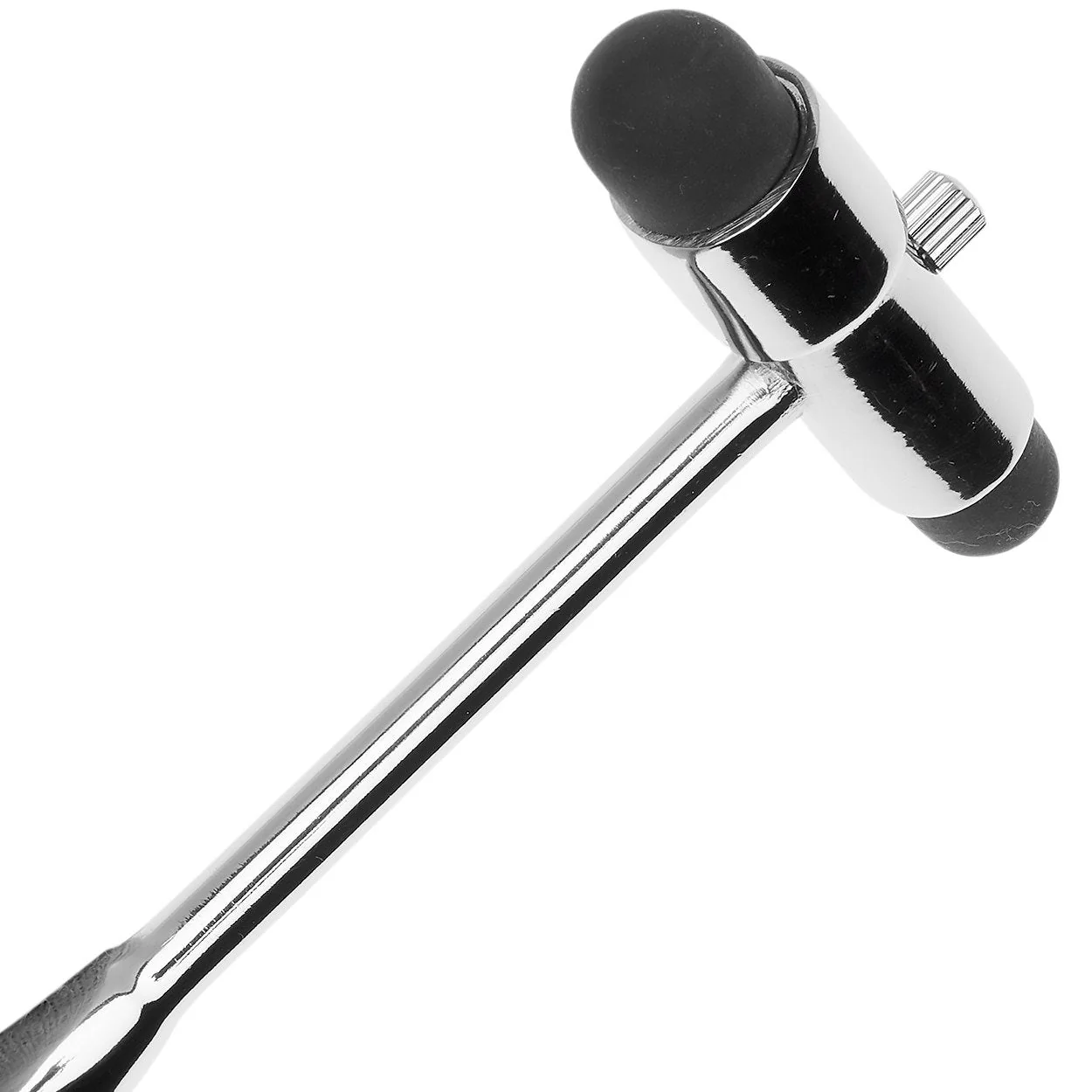 Buck - Medical Neurological Reflex Hammer - Length: 7.5" / 19 cm - Chrome Plated Handle - Image 2