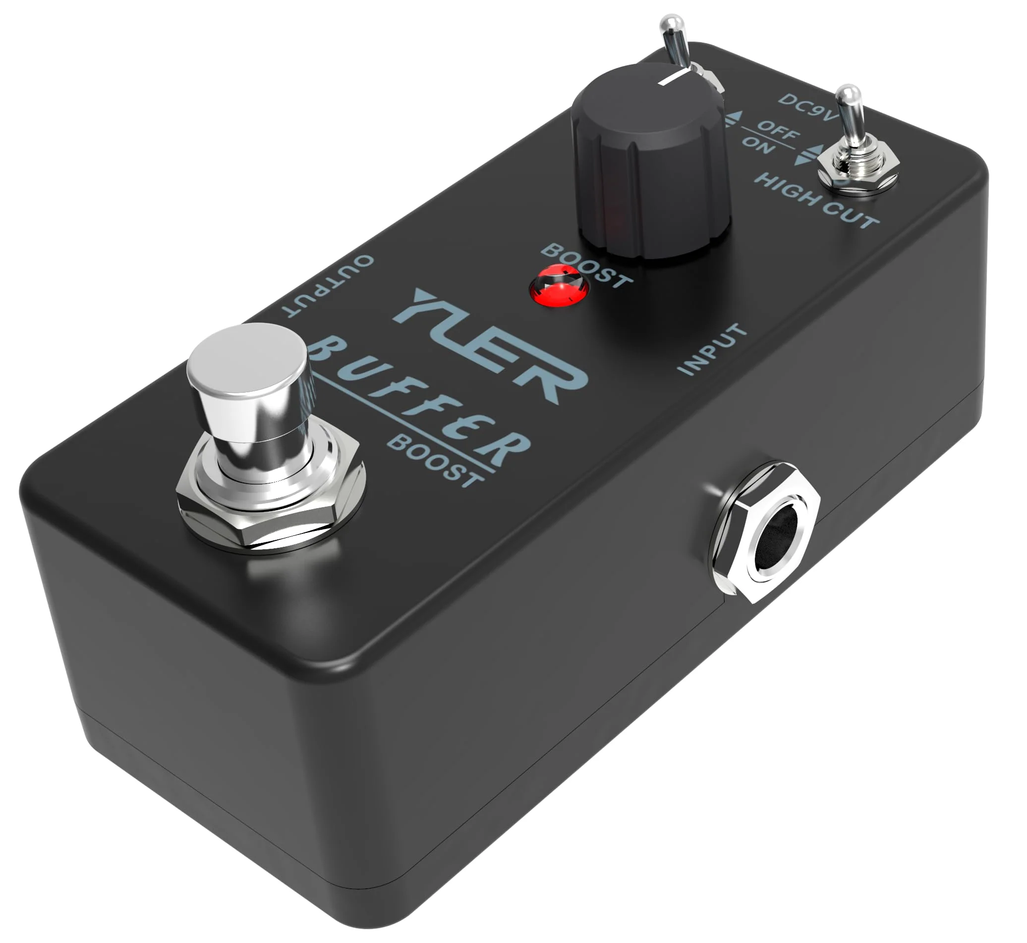 BUFFER BOOST, Guitar Effects Pedal, Mini Single Type, True Bypass, DC 9V, for Electric Guitar and Bass - Image 2