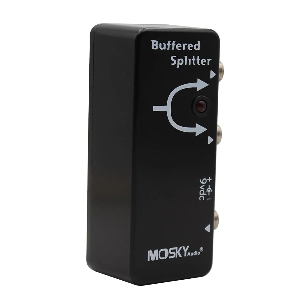 BUFFERED SPLITTER Guitar Effect Pedal Signal Buffer Splitter Dual Clean Buffer Output - Image 3