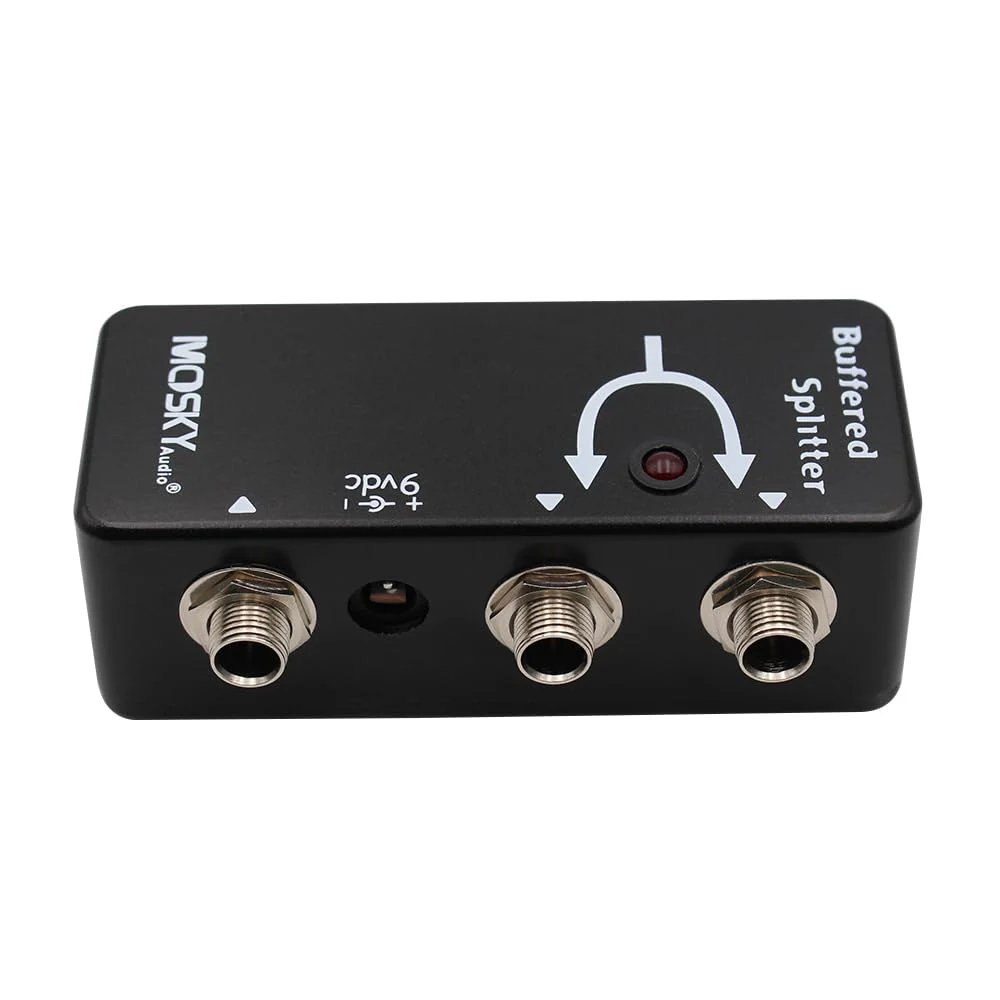 BUFFERED SPLITTER Guitar Effect Pedal Signal Buffer Splitter Dual Clean Buffer Output - Image 4