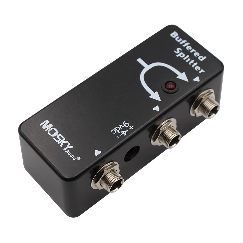 BUFFERED SPLITTER Guitar Effect Pedal Signal Buffer Splitter Dual Clean Buffer Output - Image 5