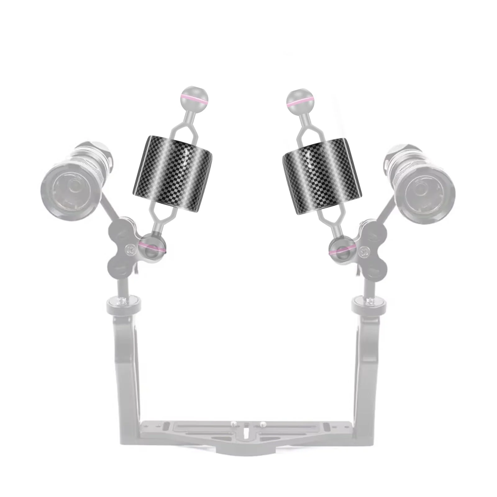 Buoyancy Floats for Scuba Diving Camera System Tray Video Light/Strobe Ultralight Underwater Floatting Compatibility for INON Sea&Sea Arms WEEFINE Arms Buoyancy Provide 82g E555025-buoyancy float - Image 2