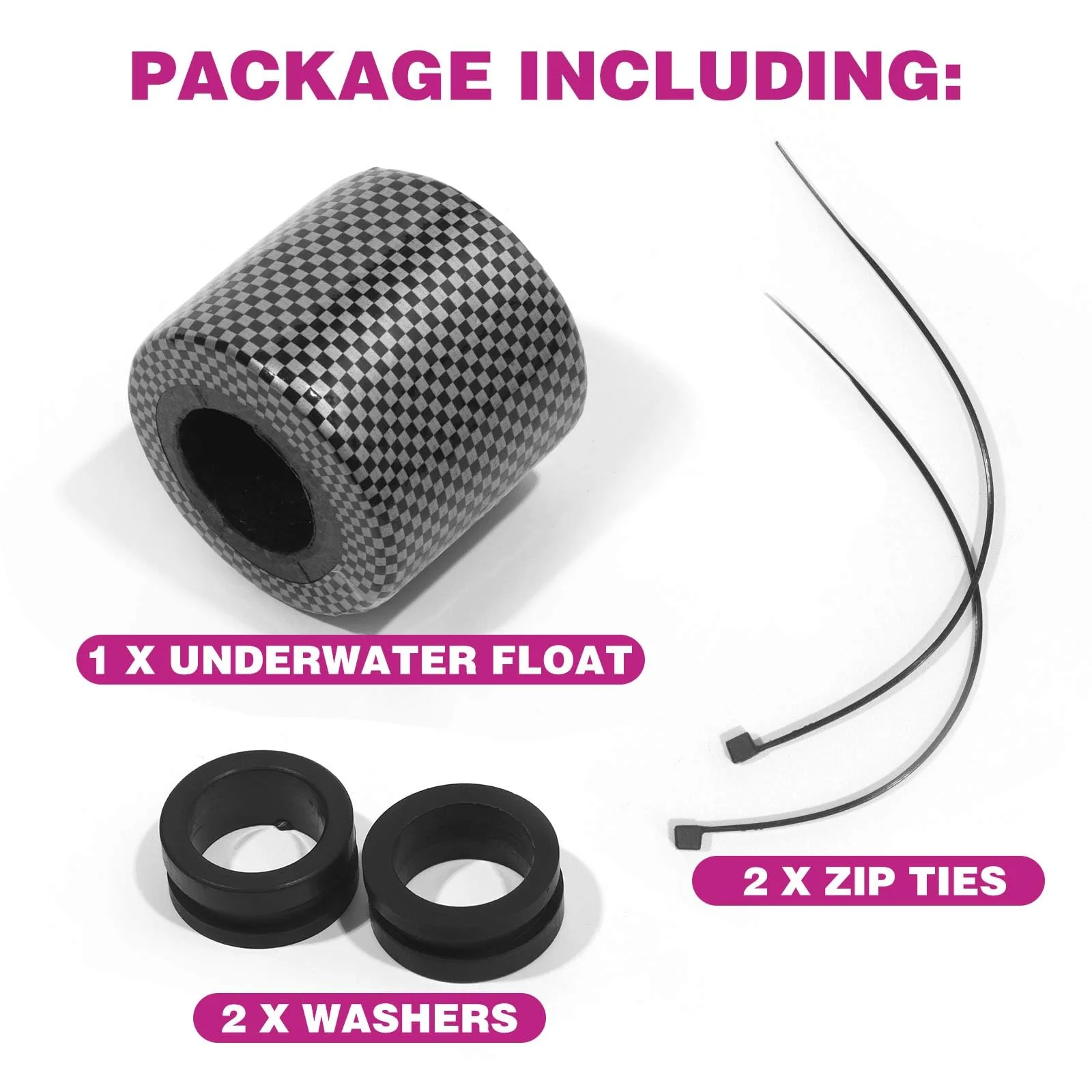 Buoyancy Floats for Scuba Diving Camera System Tray Video Light/Strobe Ultralight Underwater Floatting Compatibility for INON Sea&Sea Arms WEEFINE Arms Buoyancy Provide 82g E555025-buoyancy float - Image 4