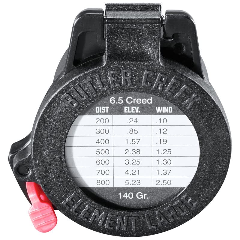 Butler CreekScope Cover Flip Open 45 Objective, Clam One Size Black - Image 6