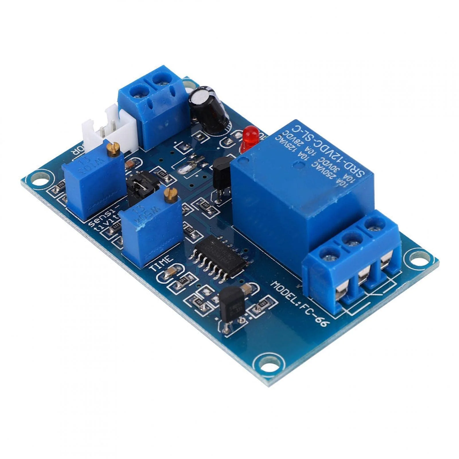 BuyWeek Photoresistor Relay Module, DC 12 V Light Detection Sensor, Light Control Switch, Light Sensitive Sensor, Adjustable Delay, Photoresistor Relay Module, Light Sensor (DC 12 V) - Image 4