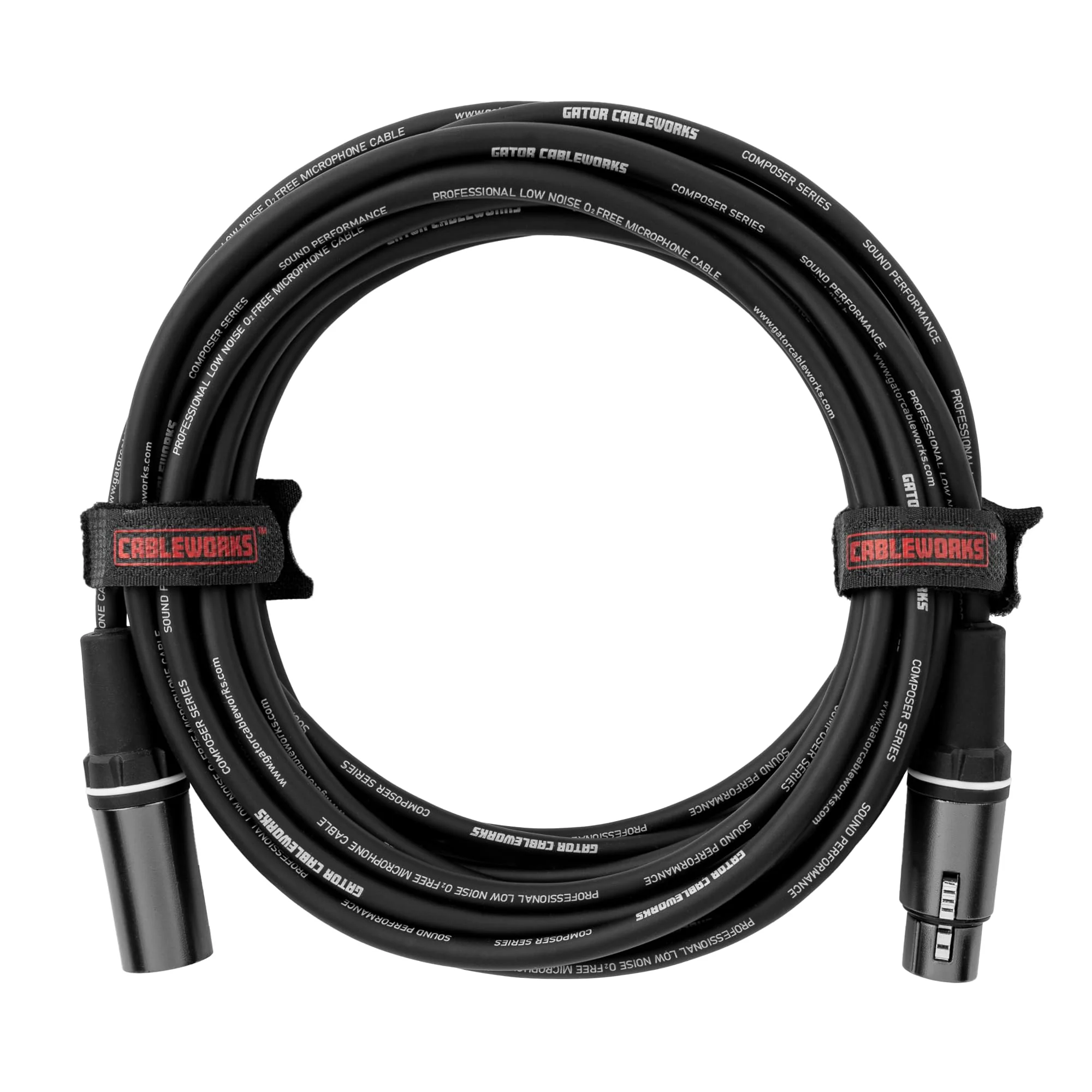 By Gator Cases Composer Series Deluxe 30 Foot XLR Microphone Cable, (GCWC-XLR-30) 30 Feet - Image 11