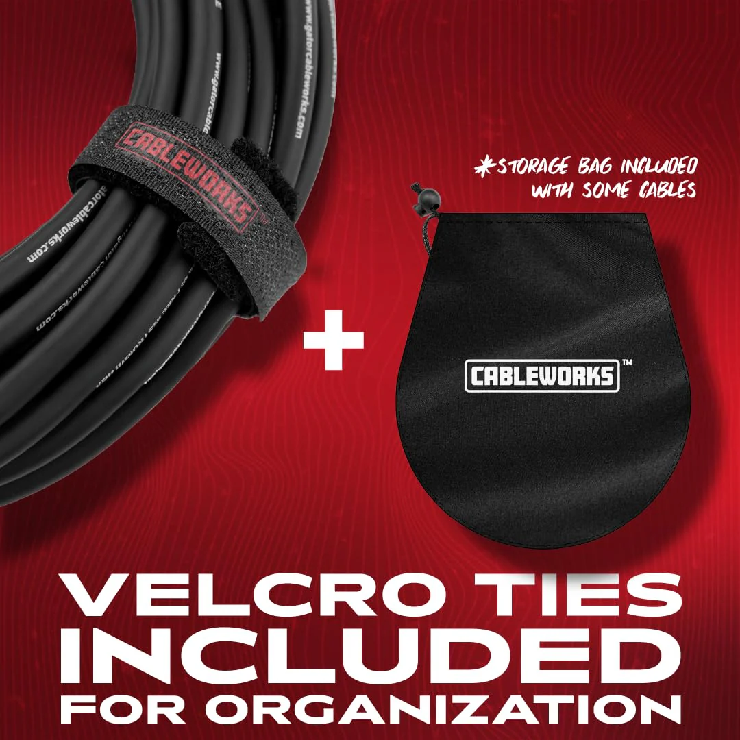 By Gator Cases Composer Series Deluxe 30 Foot XLR Microphone Cable, (GCWC-XLR-30) 30 Feet - Image 8