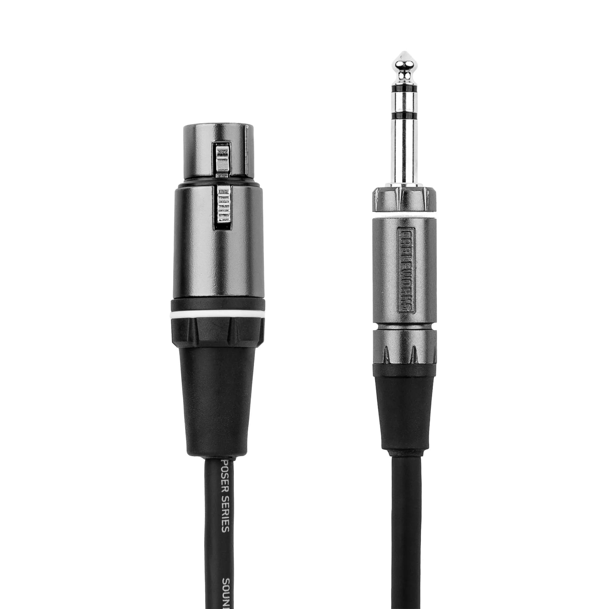 By Gator Cases Composer Series Deluxe 5 Foot XLR Female to TRS Cable, (GCWC-XLR-05FTRS) 5 Feet TRS/XLR Female - Image 14