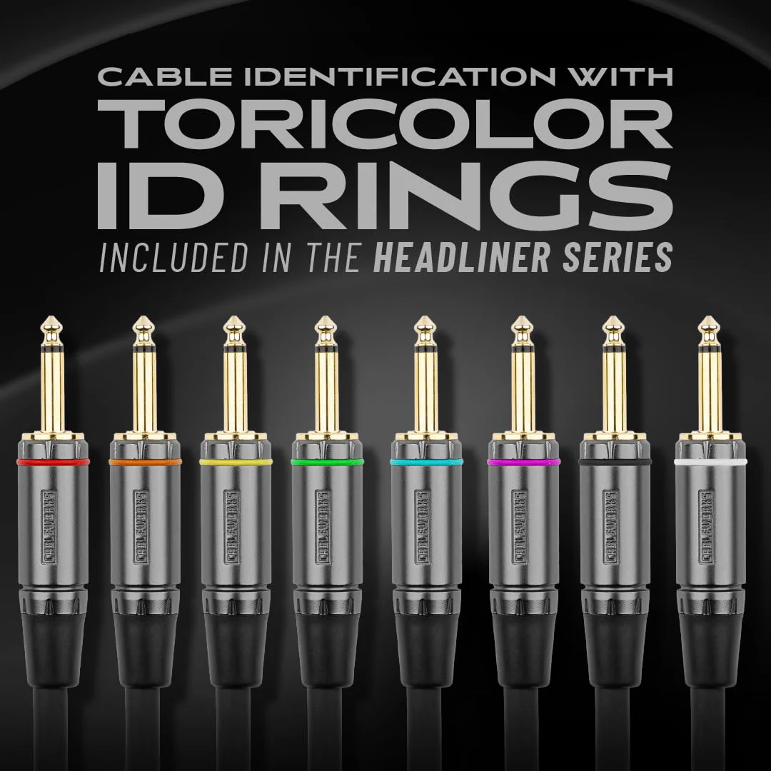 By Gator Cases Headliner Series Premium 15 Foot TS Speaker Cable, (GCWH-SPK-15) 15 Feet 1/4" TS - Image 6