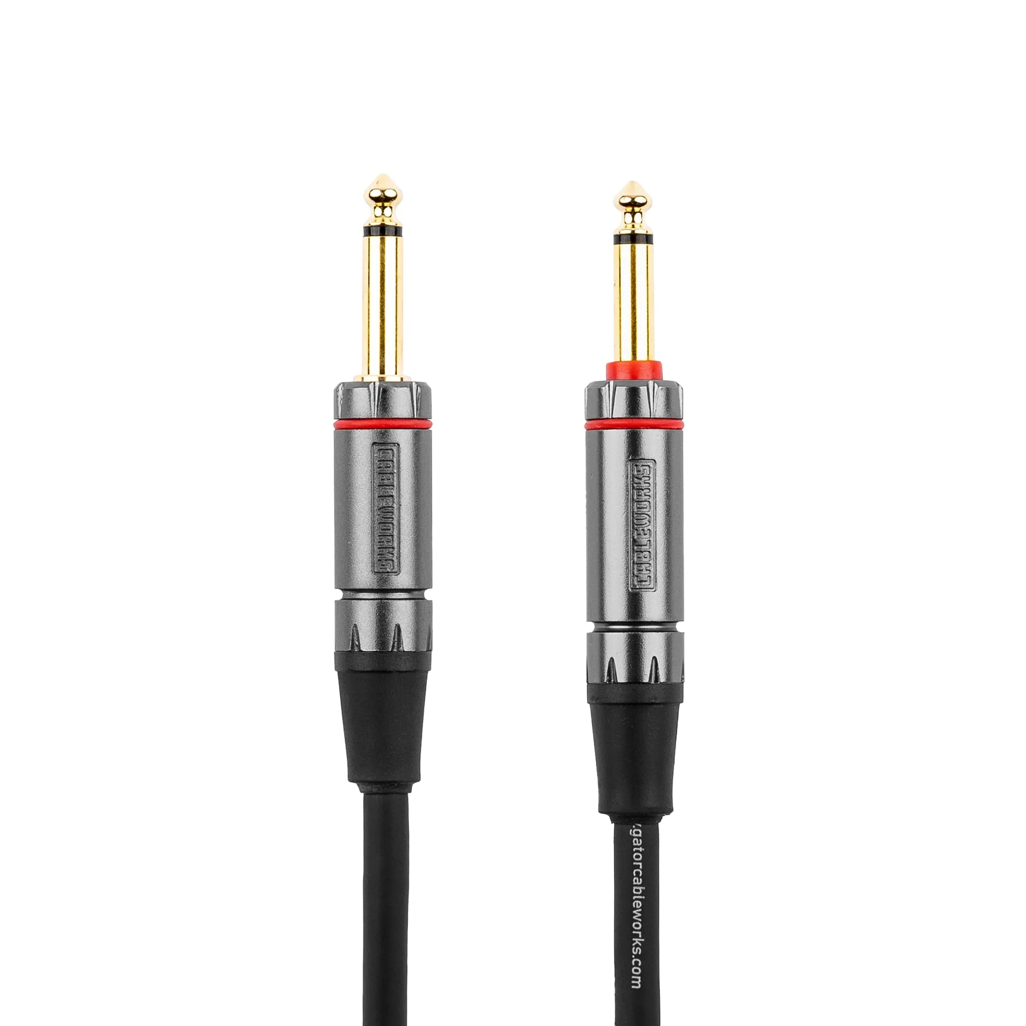 by Gator Cases Headliner Series Premium 20 Ft Straight to Straight Guitar Instrument Cable with Quiet Switch Technology (GCWH-INS-20QT) 20 Feet Quiet - Straight - Image 14
