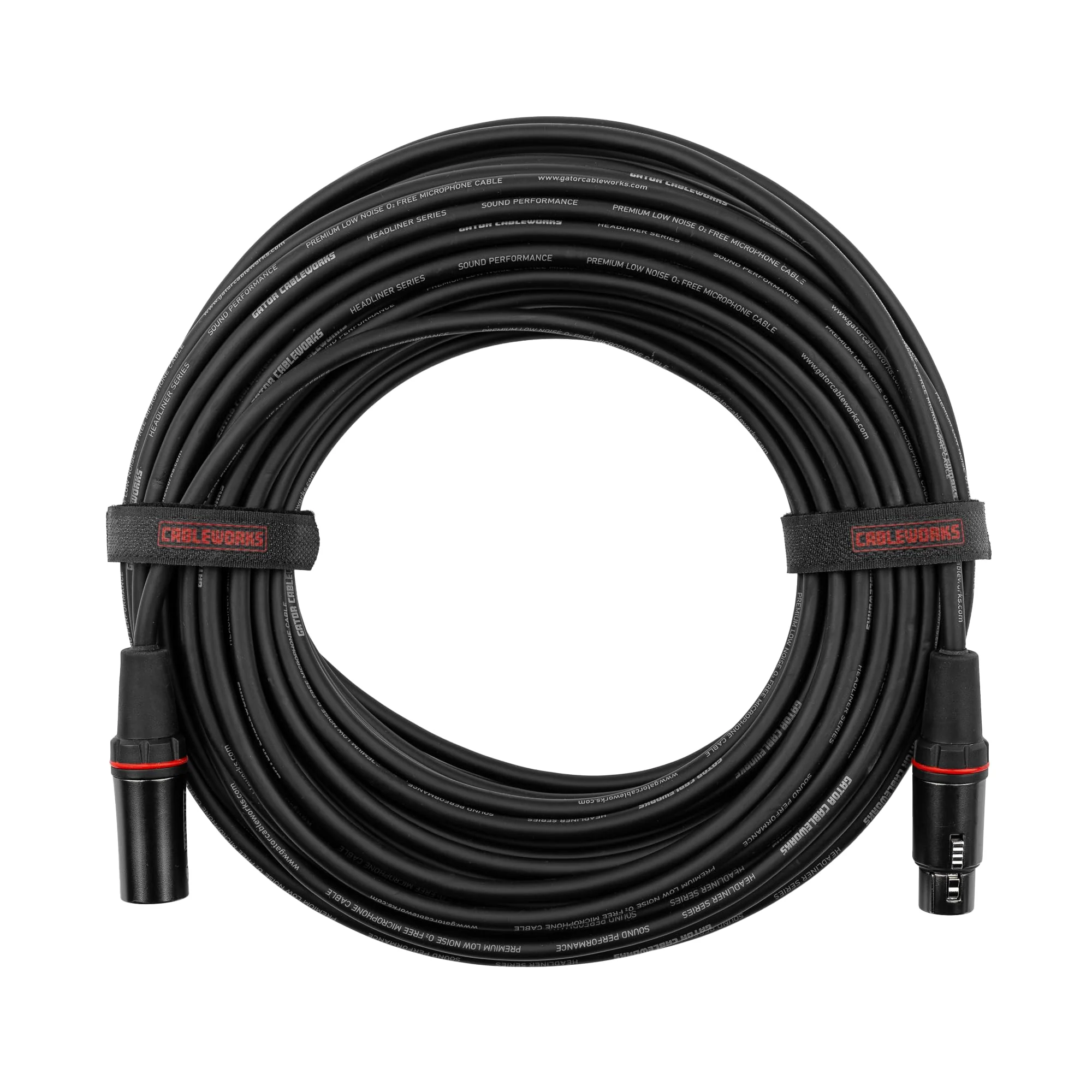 By Gator Cases Headliner Series Premium 50 Foot XLR Microphone Cable, (GCWH-XLR-50) 50 Feet - Image 11